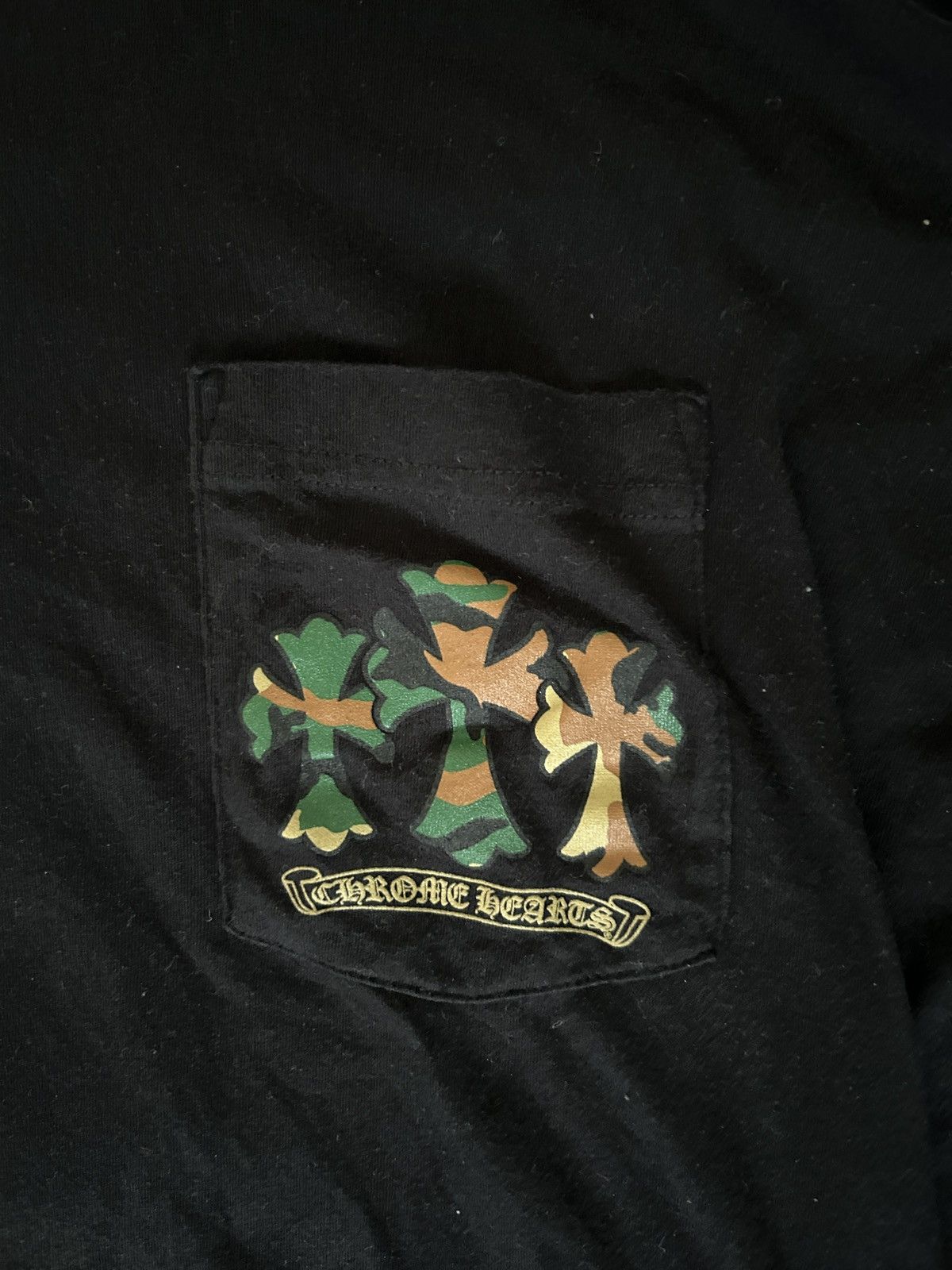 Chrome Hearts Chrome Hearts Black Camo Long Sleeve Size US XL / EU 56 / 4 - 4 Thumbnail