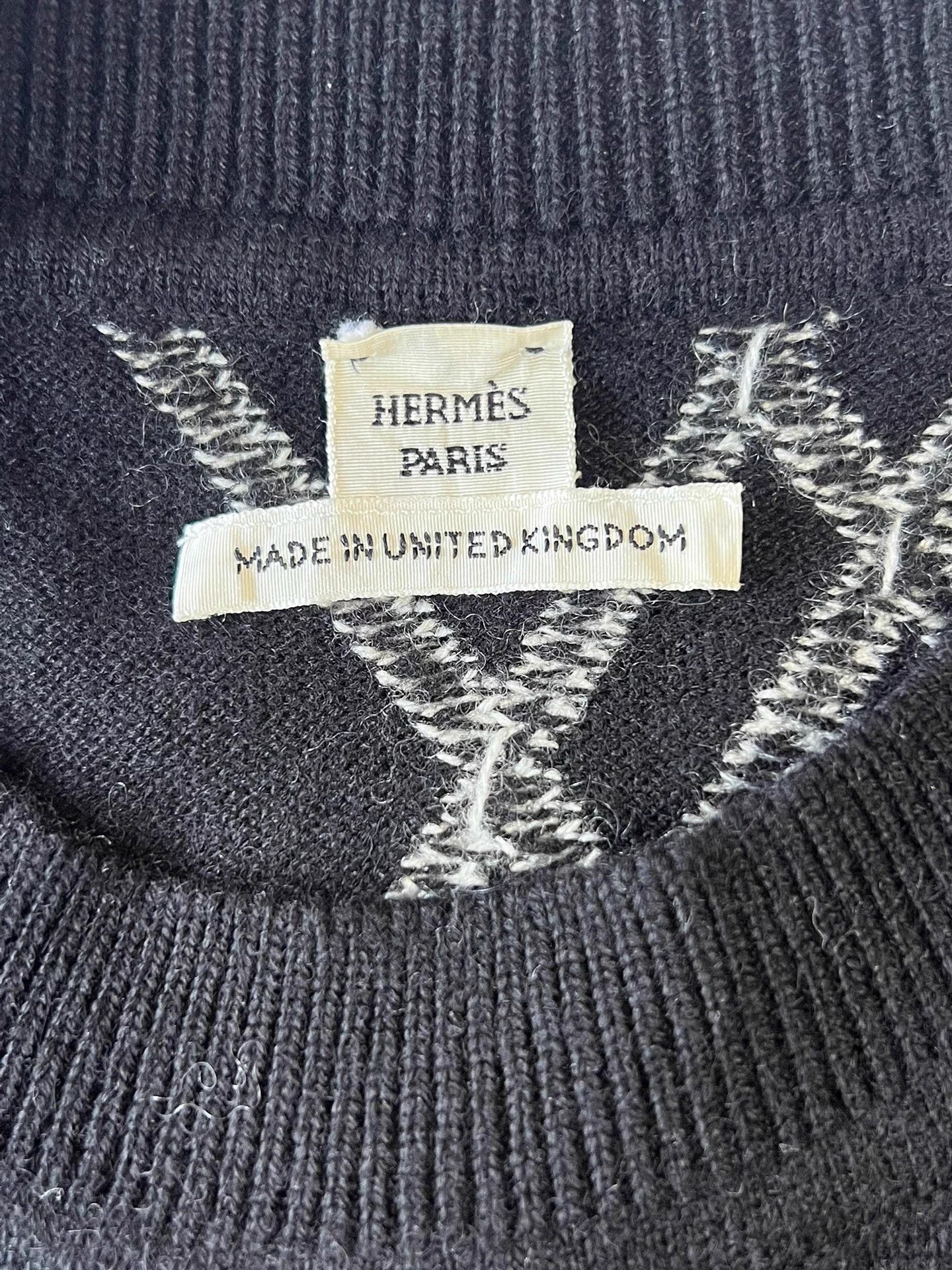 Hermes Hermes Diamond Quilted Cashmere Knit Dress Size 38 Size S / US 4 / IT 40 - 6 Thumbnail