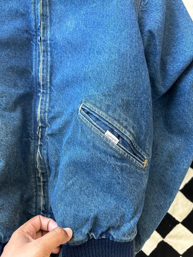 Carhartt × Vintage VINTAGE 80’s CARHARTT DETROID DENIM JACKET Size US M / EU 48-50 / 2 - 5 Thumbnail