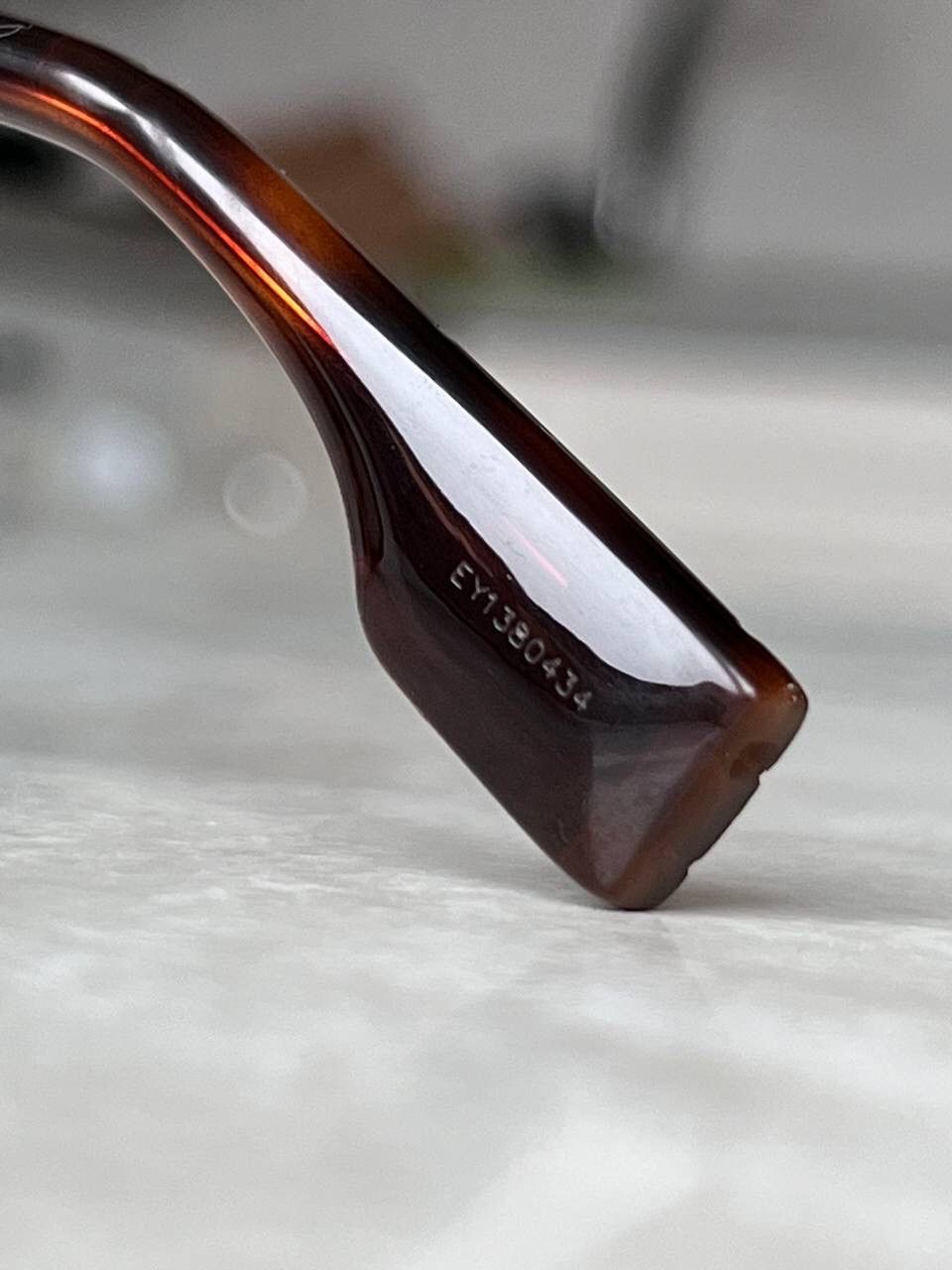 Burberry × Vintage Vintage Burberry '00s Sunglasses Eyewear Y2K Brown B 4371-F Size ONE SIZE - 7 Thumbnail