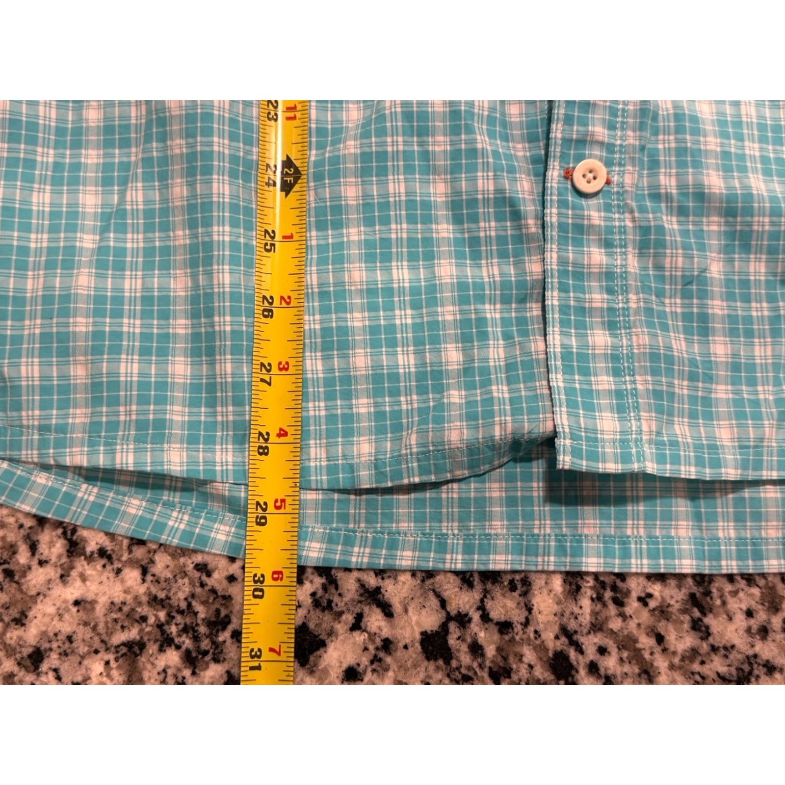 Vintage Simms Shirt Mens Large Blue Lightweight Button Up Plaid Hiking Outdoor Fishing Size US L / EU 52-54 / 3 - 2 Thumbnail