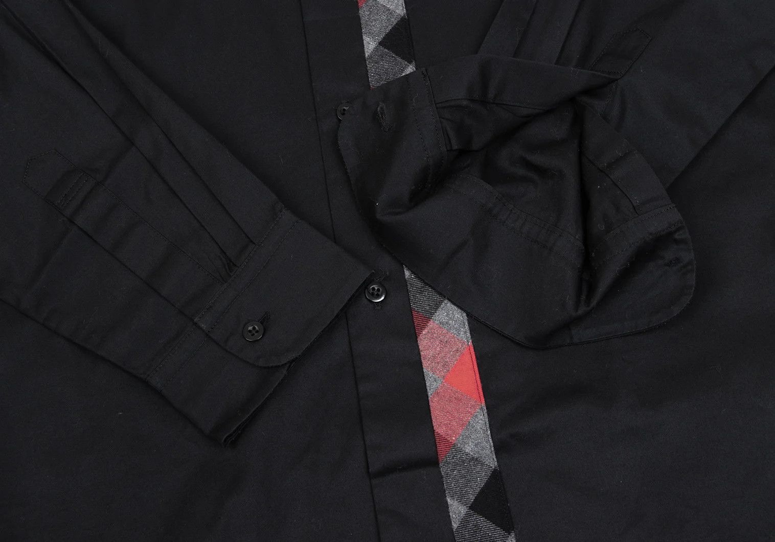 Yohji Yamamoto Yohji Yamamoto Cotton Check Long Sleeve Shirt Size US M / EU 48-50 / 2 - 10 Thumbnail