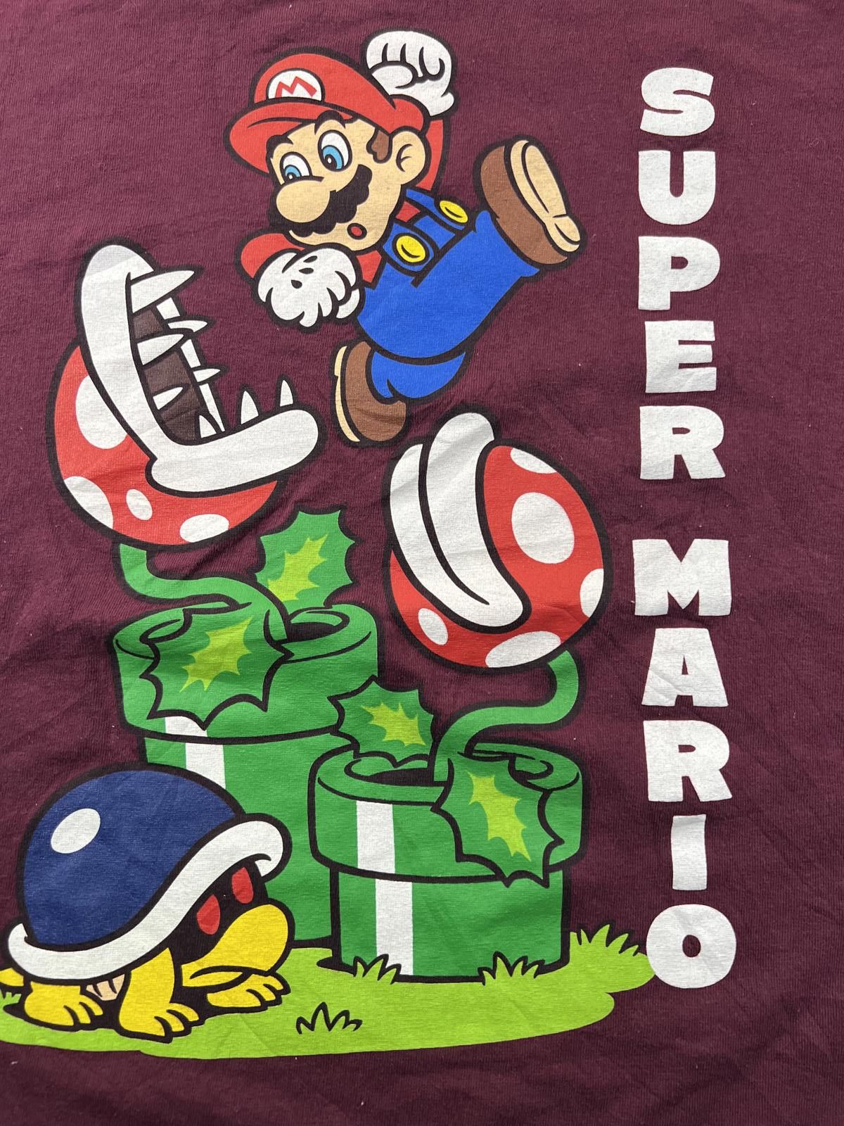 Other Retro Super Mario Graphic T-Shirt XL Size ONE SIZE - 2 Thumbnail