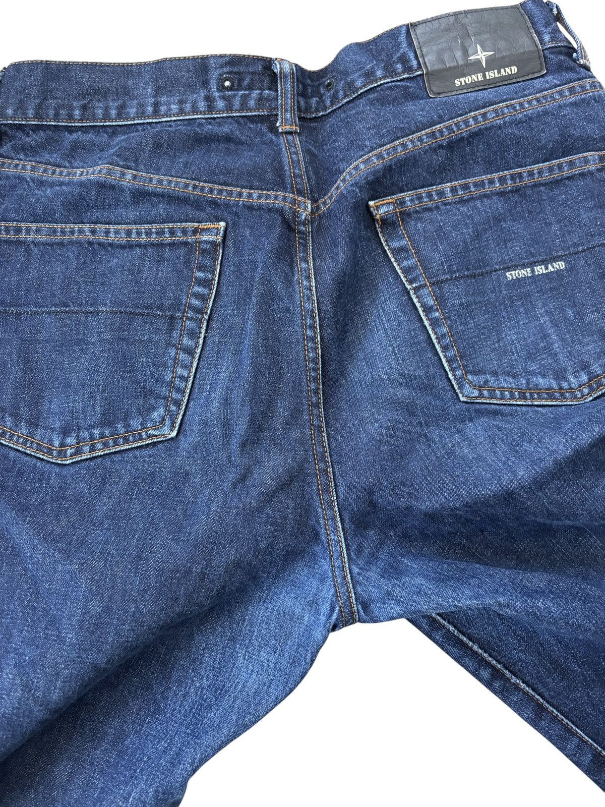 Stone Island Vintage Stone Island Denim Jeans Size US 33 - 6 Thumbnail
