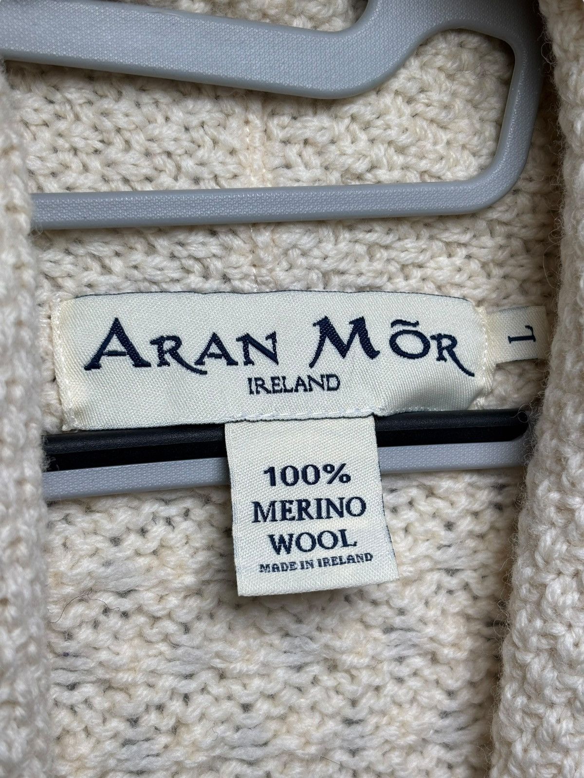 Aran Isles Knitwear Aran Isles Knit cardigan Size L / US 10 / IT 46 - 3 Thumbnail