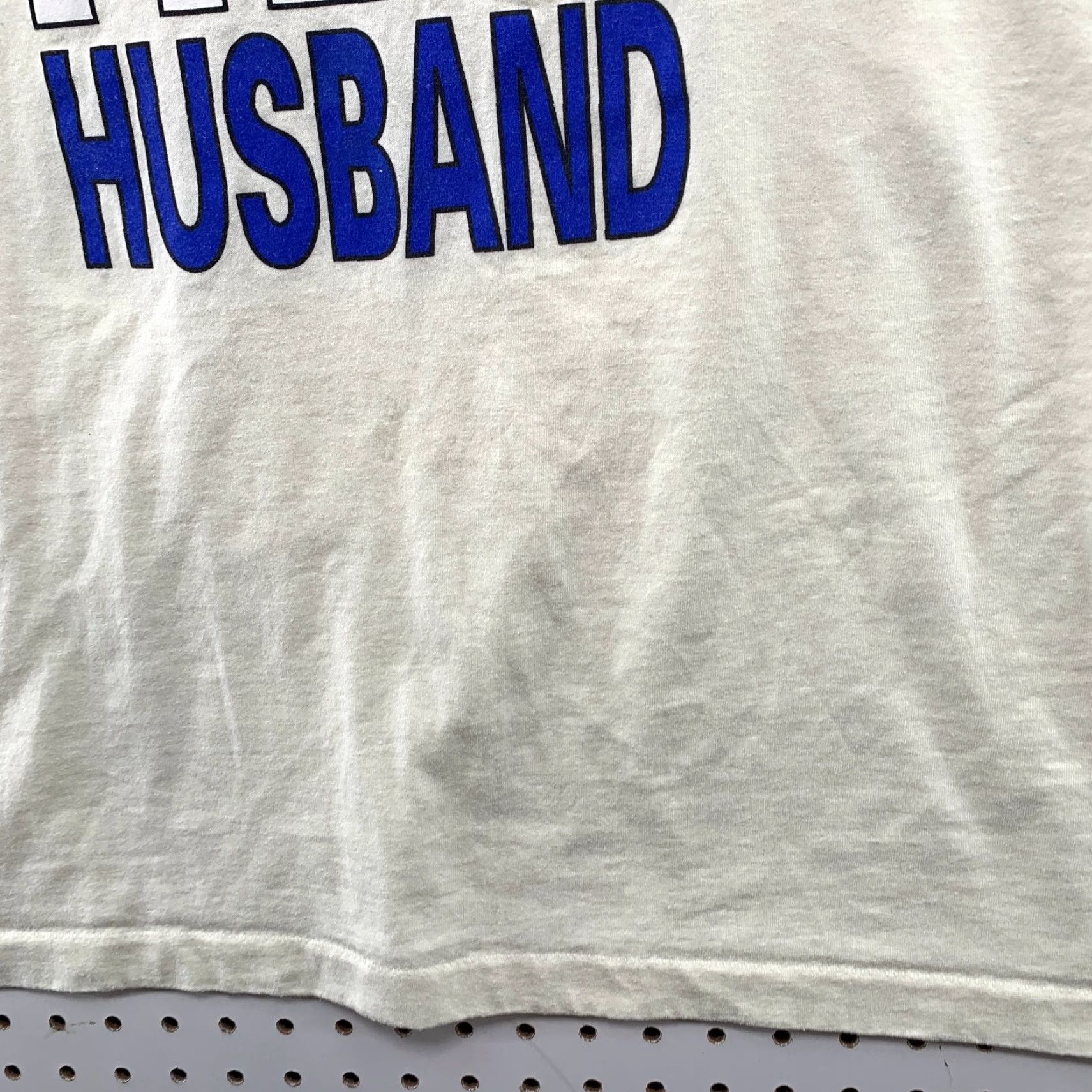 Fruit Of The Loom VINTAGE Vintager Funny Bill Clinton Shirt Mens 3XL White Single Stitch Hillary 90s USA Size US XXL / EU 58 / 5 - 7 Thumbnail