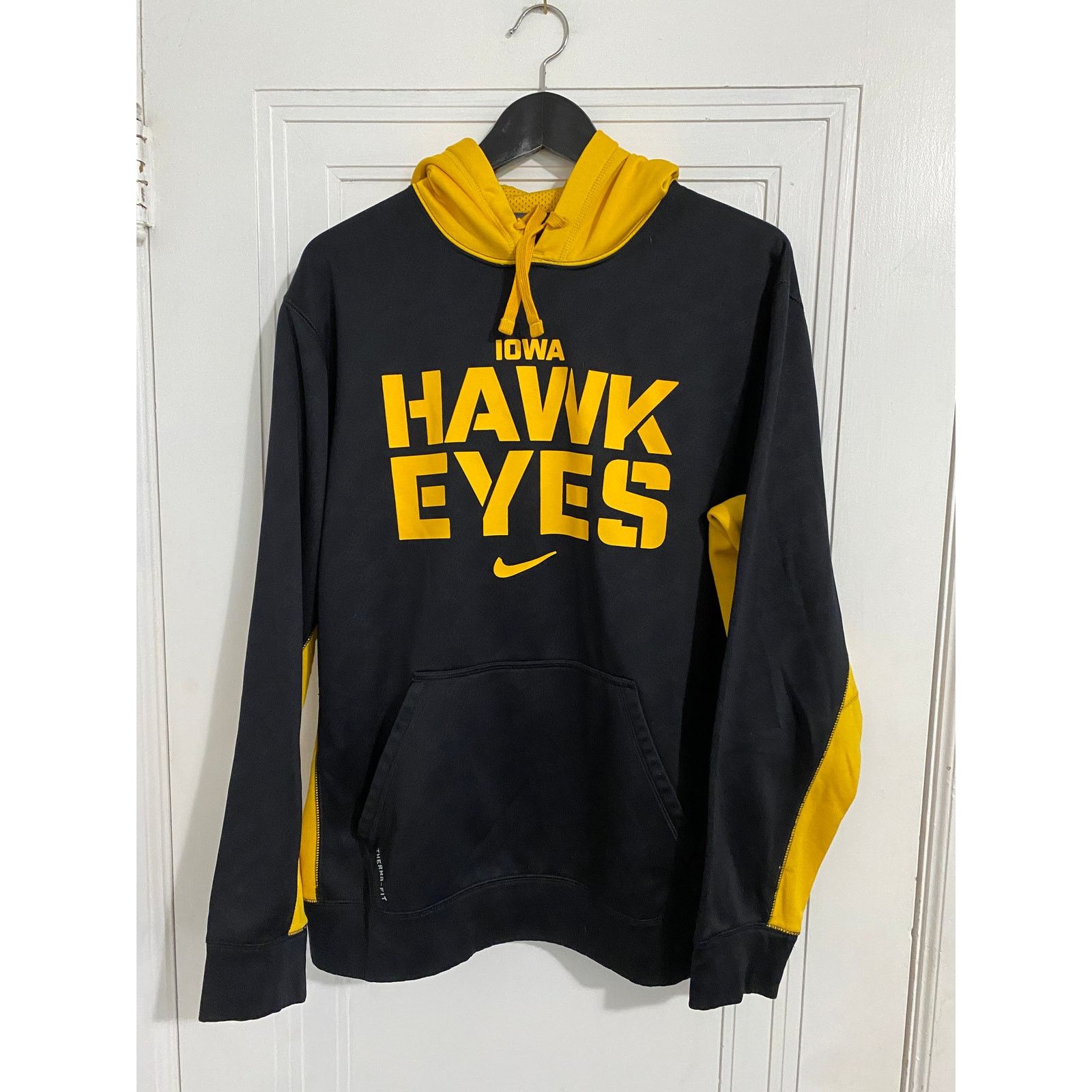 Nike University of Iowa Hawkeyes Nike Therma-Fit Hoodie Size M Size US M / EU 48-50 / 2 - 1 Thumbnail