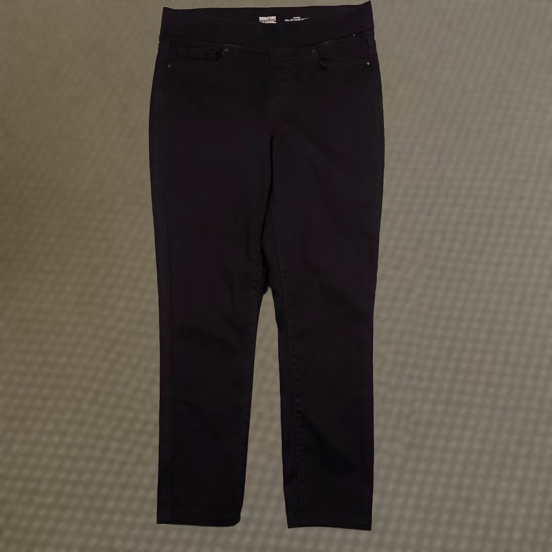 Vintage Levi Strauss Shaping Super Skinny Jeans Womens 6 Black 28X25 Crop Capri - Style - Sale Size 28" / US 6 / IT 42 - 1 Thumbnail