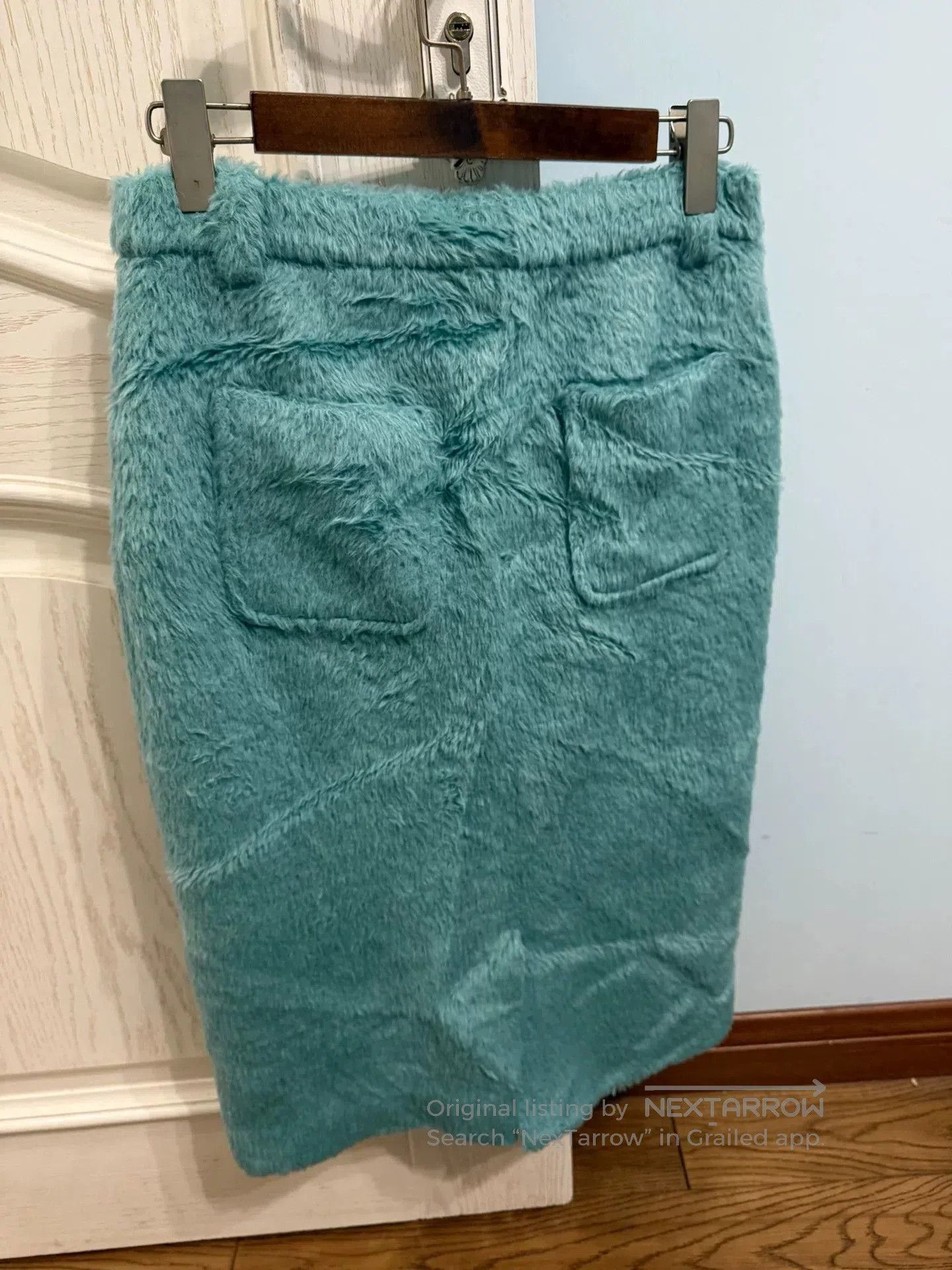 Japanese Brand Leesy Project Wool Midi Skirt. Size 39" - 5 Thumbnail