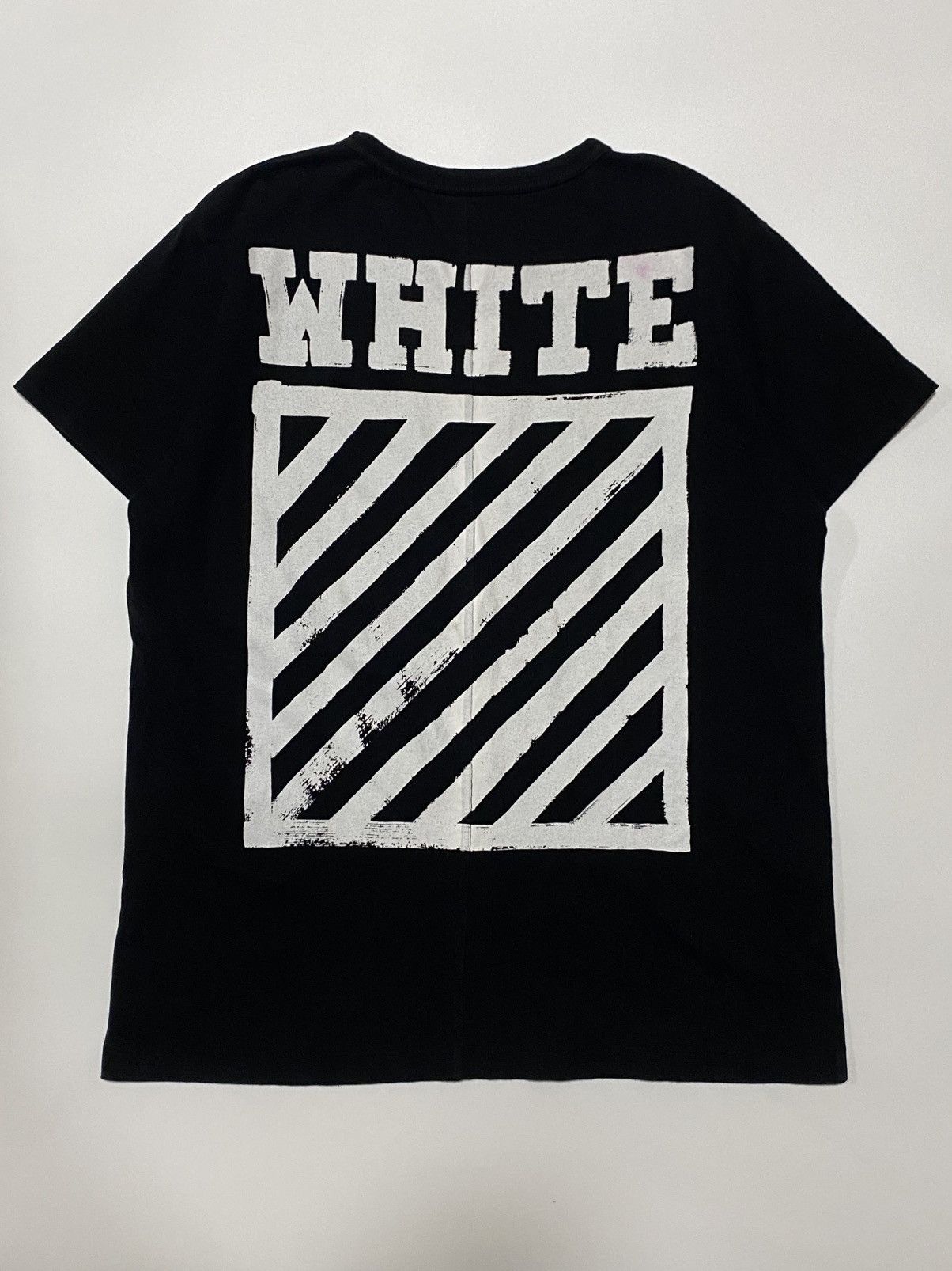 Off-White Off White - OG Diagonal Brushed T-Shirt Size US M / EU 48-50 / 2 - 1 Thumbnail