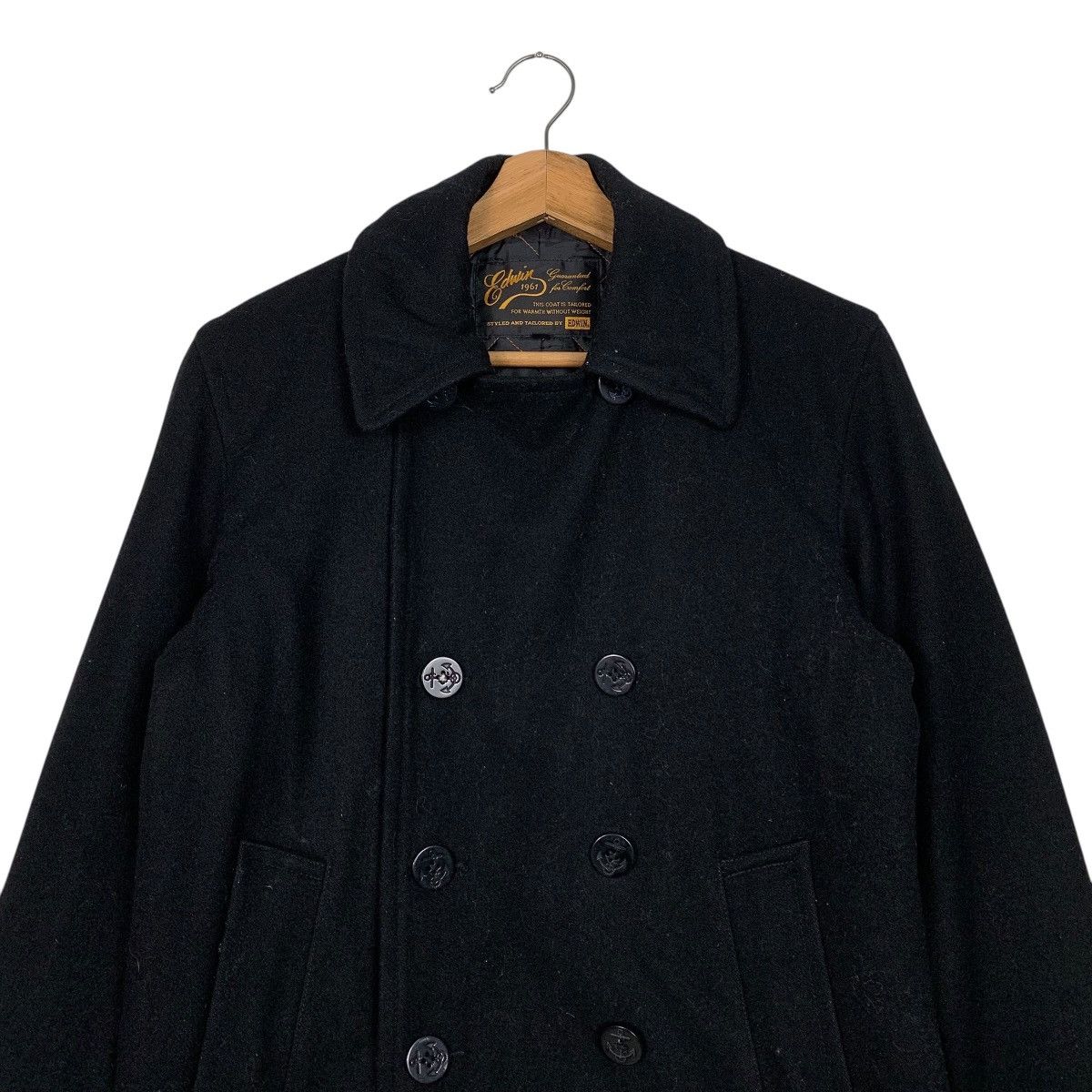 Burberry Vintage Edwin Wool Double Breasted Jacket Size US S / EU 44-46 / 1 - 2 Thumbnail
