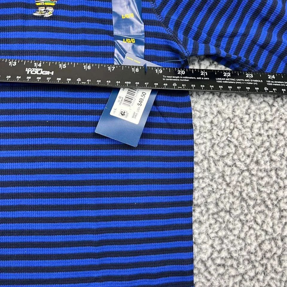 Polo Ralph Lauren Polo Ralph Lauren Shirt Men Striped Long Sleeve Crew Neck L Size US L / EU 52-54 / 3 - 3 Thumbnail