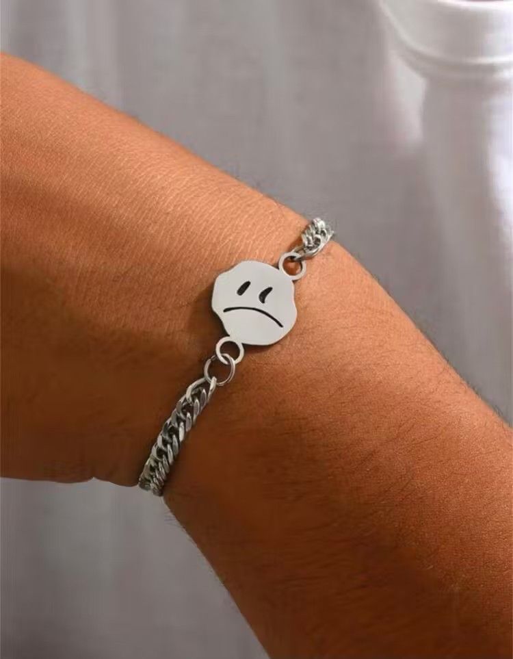 Designer Bracelet with smile face Size ONE SIZE - 3 Thumbnail