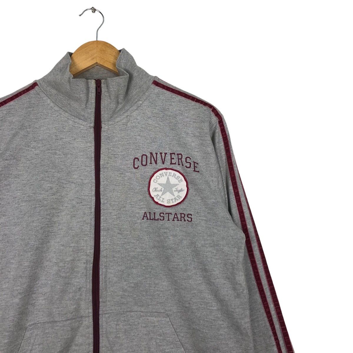Converse × Vintage Converse Sweater Vintage Long Sleeve Rare Small Size US M / EU 48-50 / 2 - 5 Thumbnail