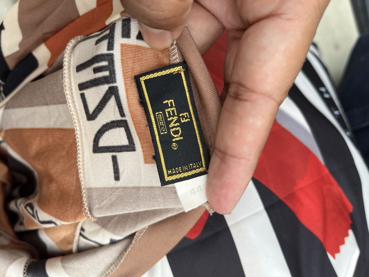 Fendi Retro logo print dress Size M / US 6-8 / IT 42-44 - 6 Thumbnail