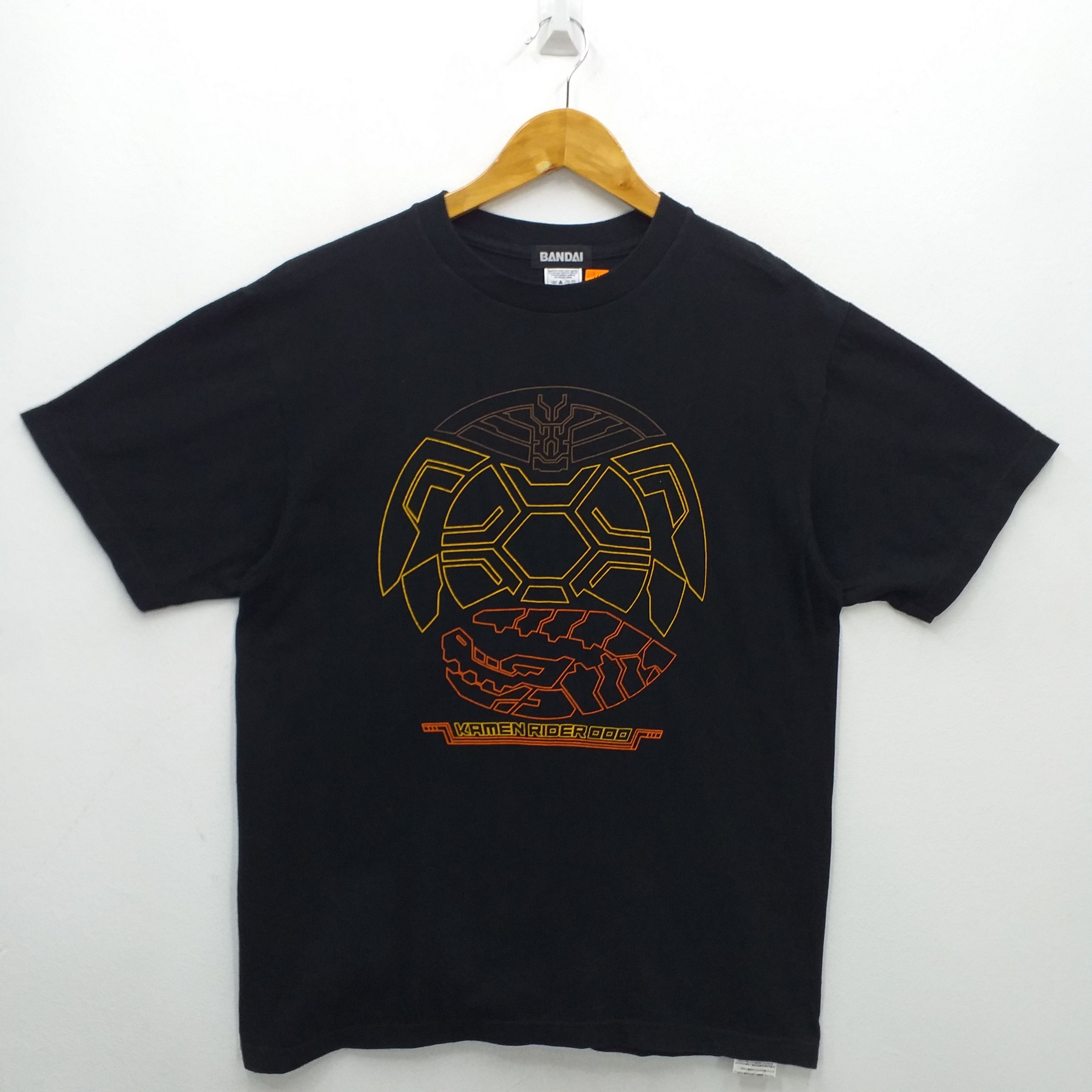 image of Japanese Anima Kamen Rider Tshirt -E101 in Black, Men's (Size Large)