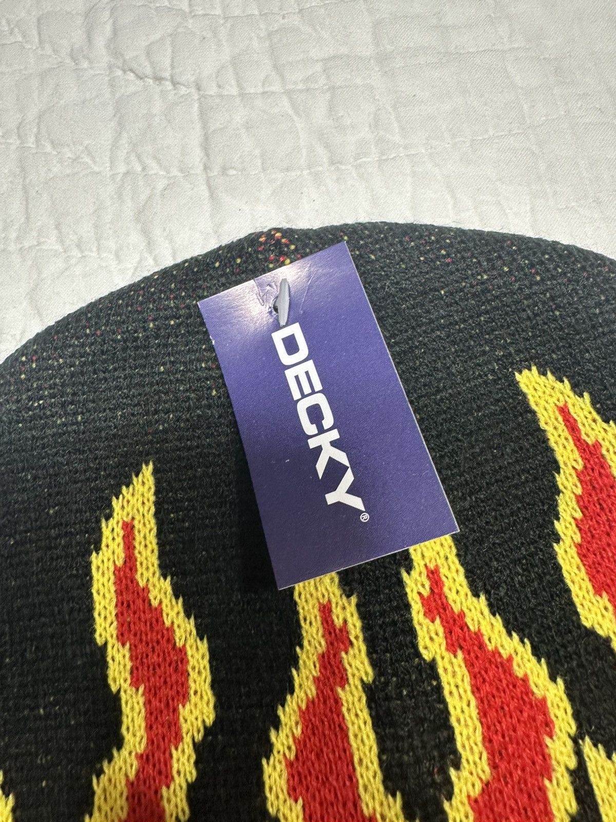 Decky Travis Scott Birds in the Trap 2016-17 Tour Flame Beanie/New Size ONE SIZE - 3 Thumbnail