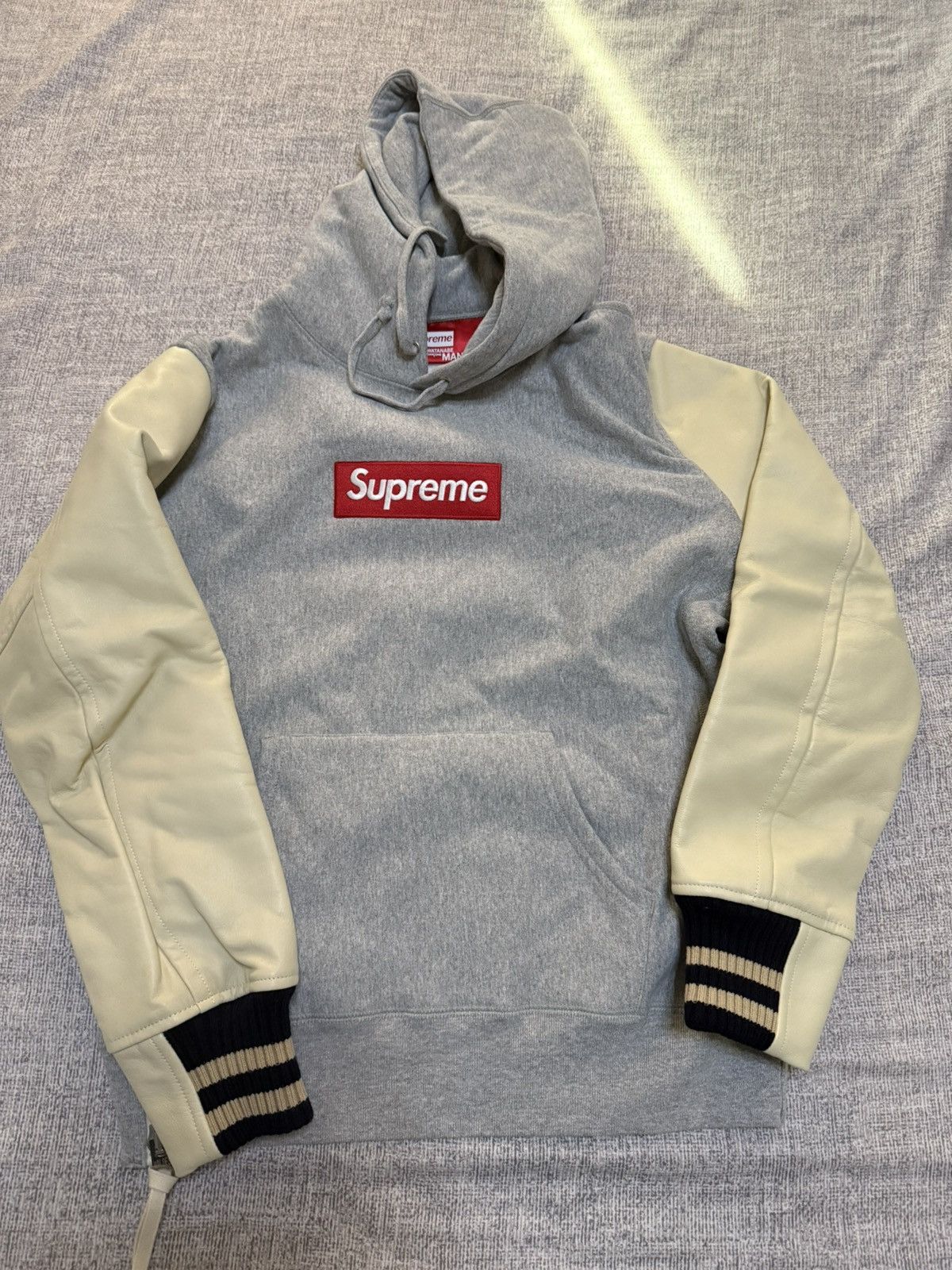 Junya Watanabe × Supreme Supreme junya watanabe cdg customized grey box logo hoodie Size US S / EU 44-46 / 1 - 2 Thumbnail
