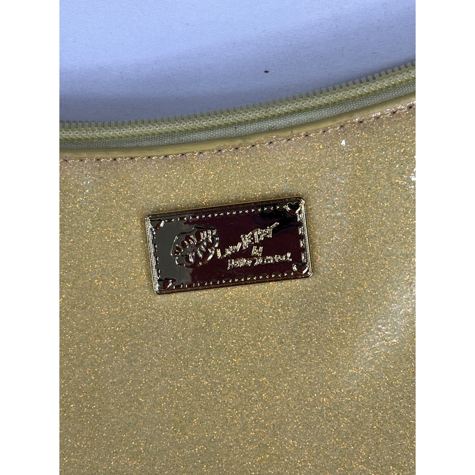 Betsey Johnson Luv Betsey by Betsey Johnson SKU 7885 Yellow Gold Glittery Size ONE SIZE - 4 Thumbnail