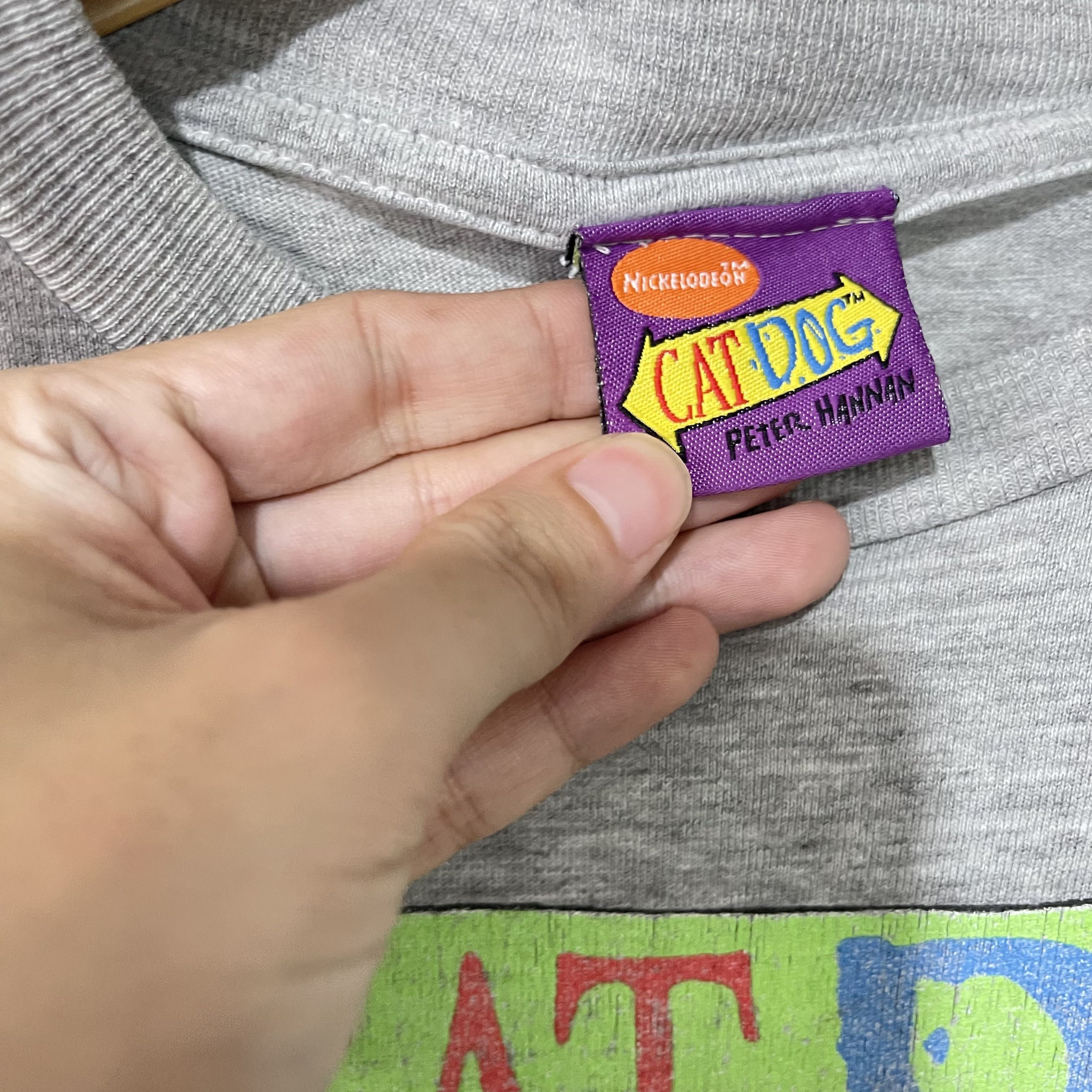 Nickelodeon Vintage 90s CatDog Nickelodeon T-Shirt Size US XS / EU 42 / 0 - 7 Thumbnail