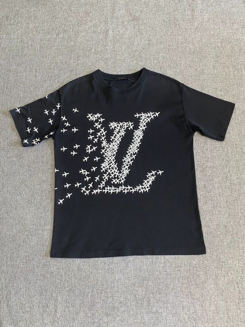 Louis Vuitton louis vuitton planes print short sleeve t-shirt-dmc Size US M / EU 48-50 / 2 - 1 Thumbnail