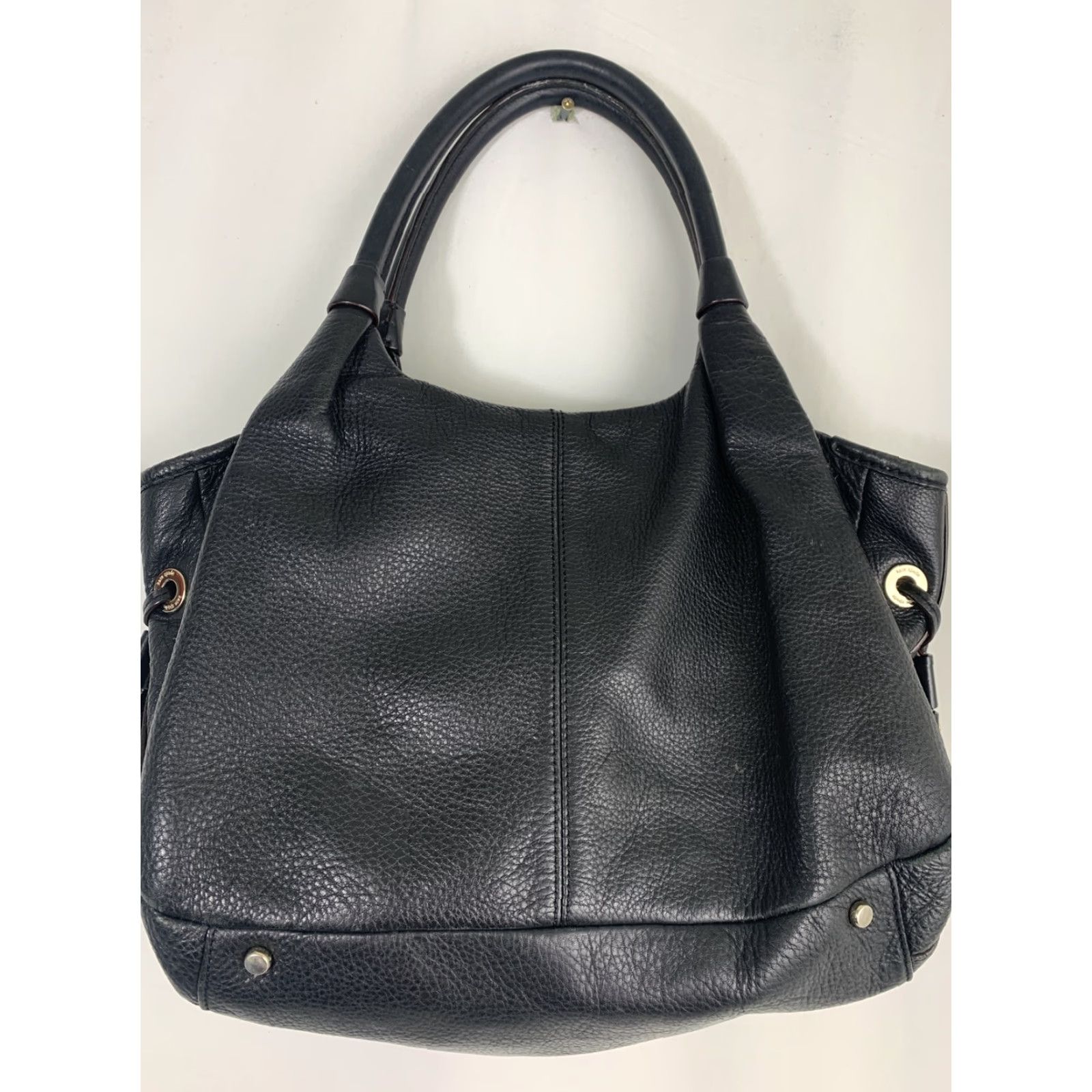 Vintage kate spade new york black pebbled leather shoulder bag zip Size ONE SIZE - 5 Thumbnail