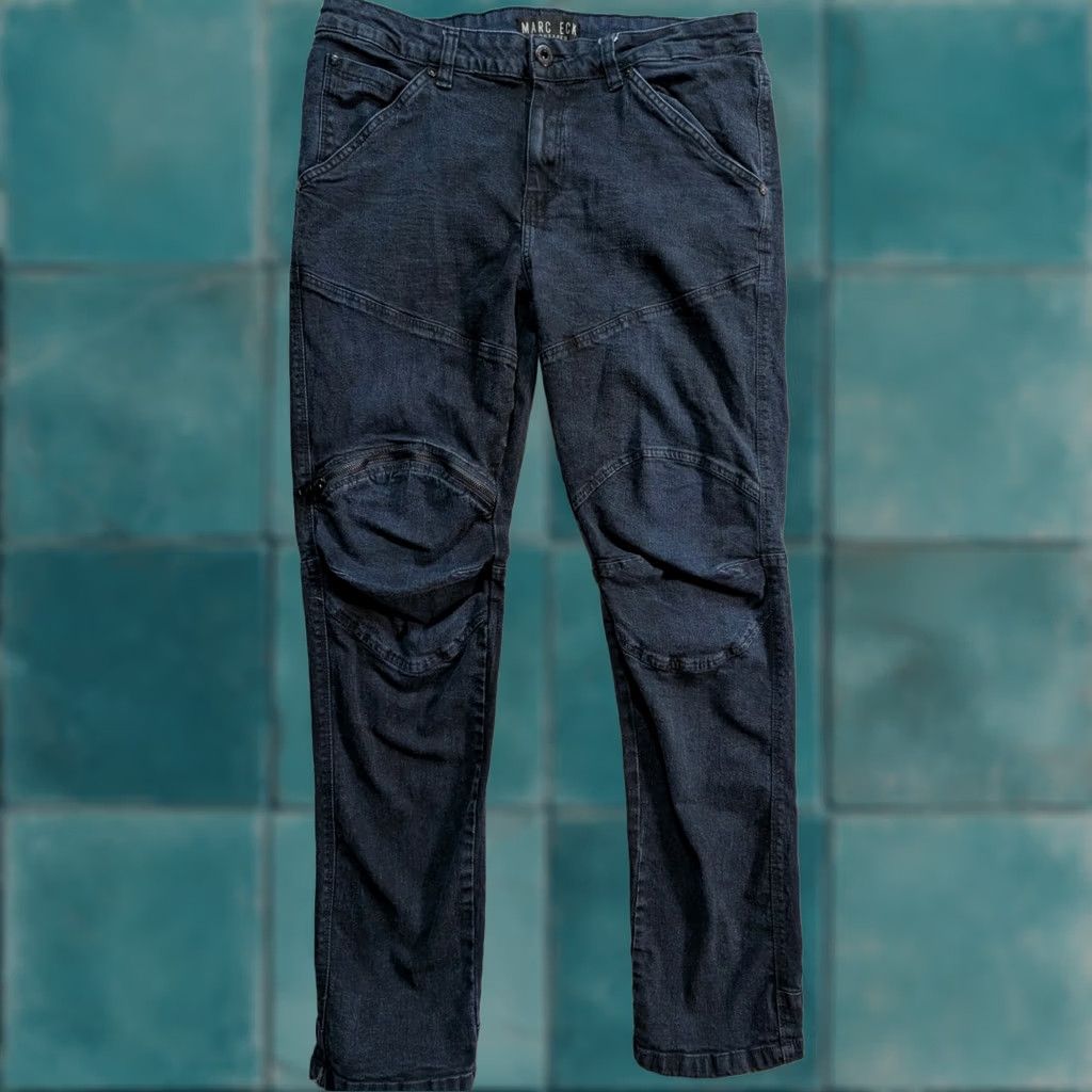 Ecko Unltd. Ecko Unltd. Jeans Slim 5-Pocket Denim Blue Dark Wash Men’s 36x32 Zipper Mid Rise Straight Style 36 32 XS? Size US 36 / EU 52 - 1 Thumbnail
