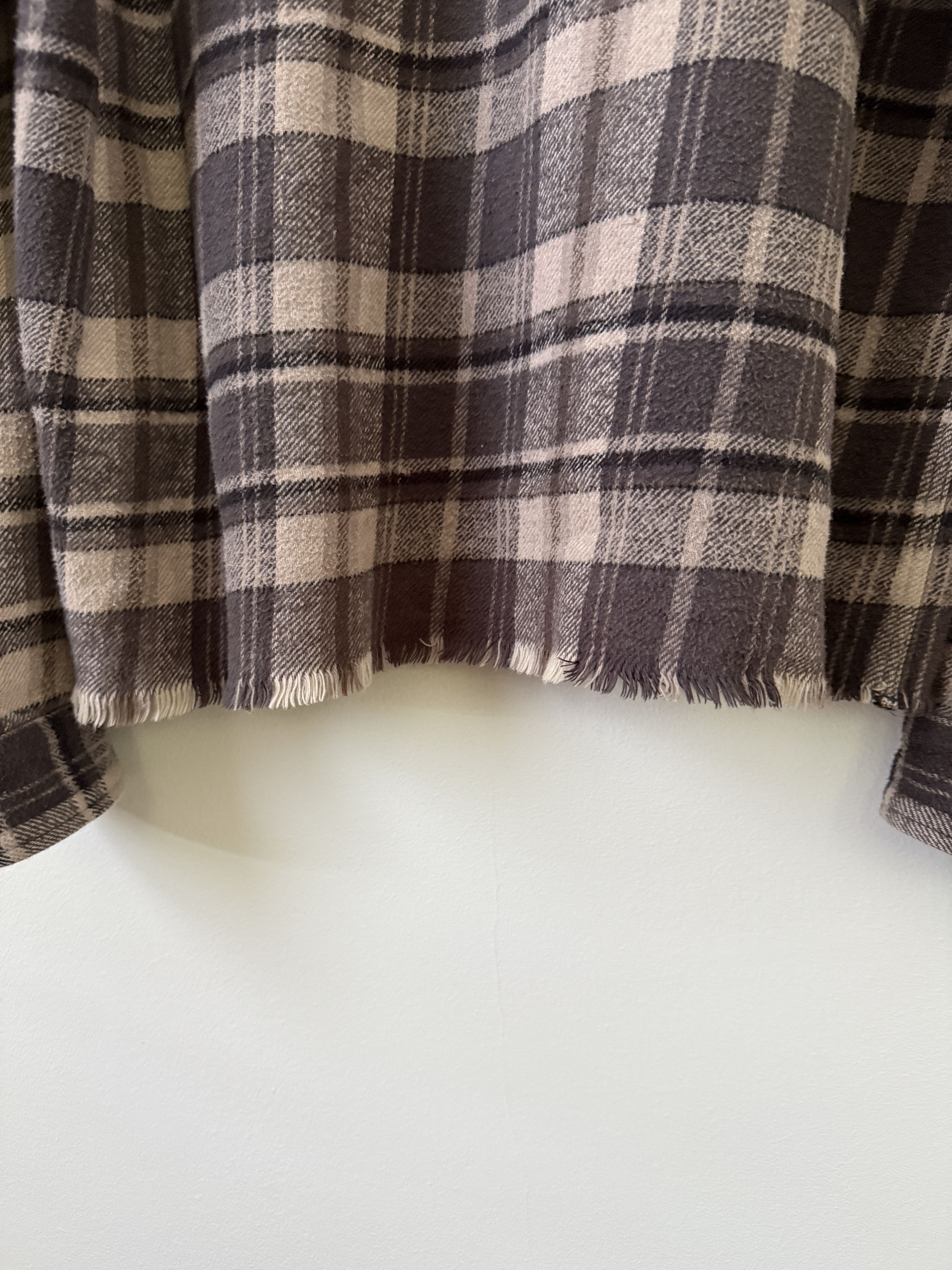 John Elliott Hemi Oversized Flannel Shirt / Lagoon Check Size US M / EU 48-50 / 2 - 17 Thumbnail