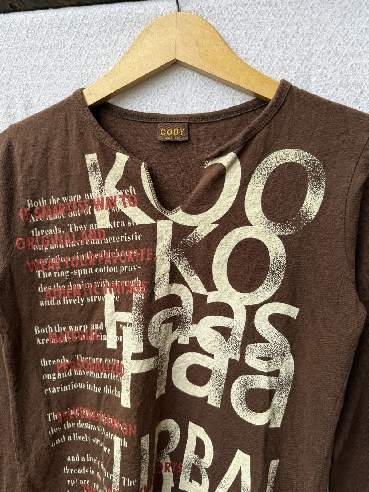 Hysteric Glamour Cody Japanese Style Poem Longsleeve Size US XS / EU 42 / 0 - 4 Thumbnail