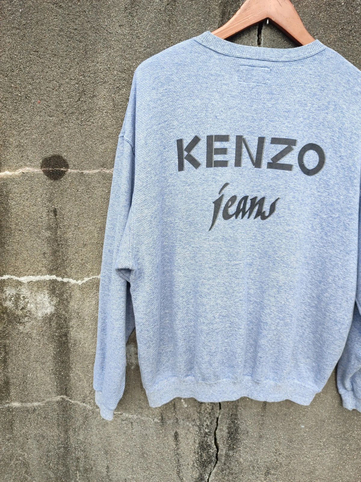 Japanese Brand × Kenzo × Vintage Vintage Kenzo Jeans Sweatshirt – Made in Japan Size US L / EU 52-54 / 3 - 6 Thumbnail