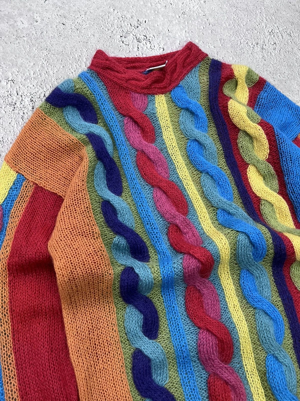 Carlo Colucci × Coogi Coogi Cardigan Pure Wool CARLO COLUCCI Vintage 90s Size US M / EU 48-50 / 2 - 3 Thumbnail