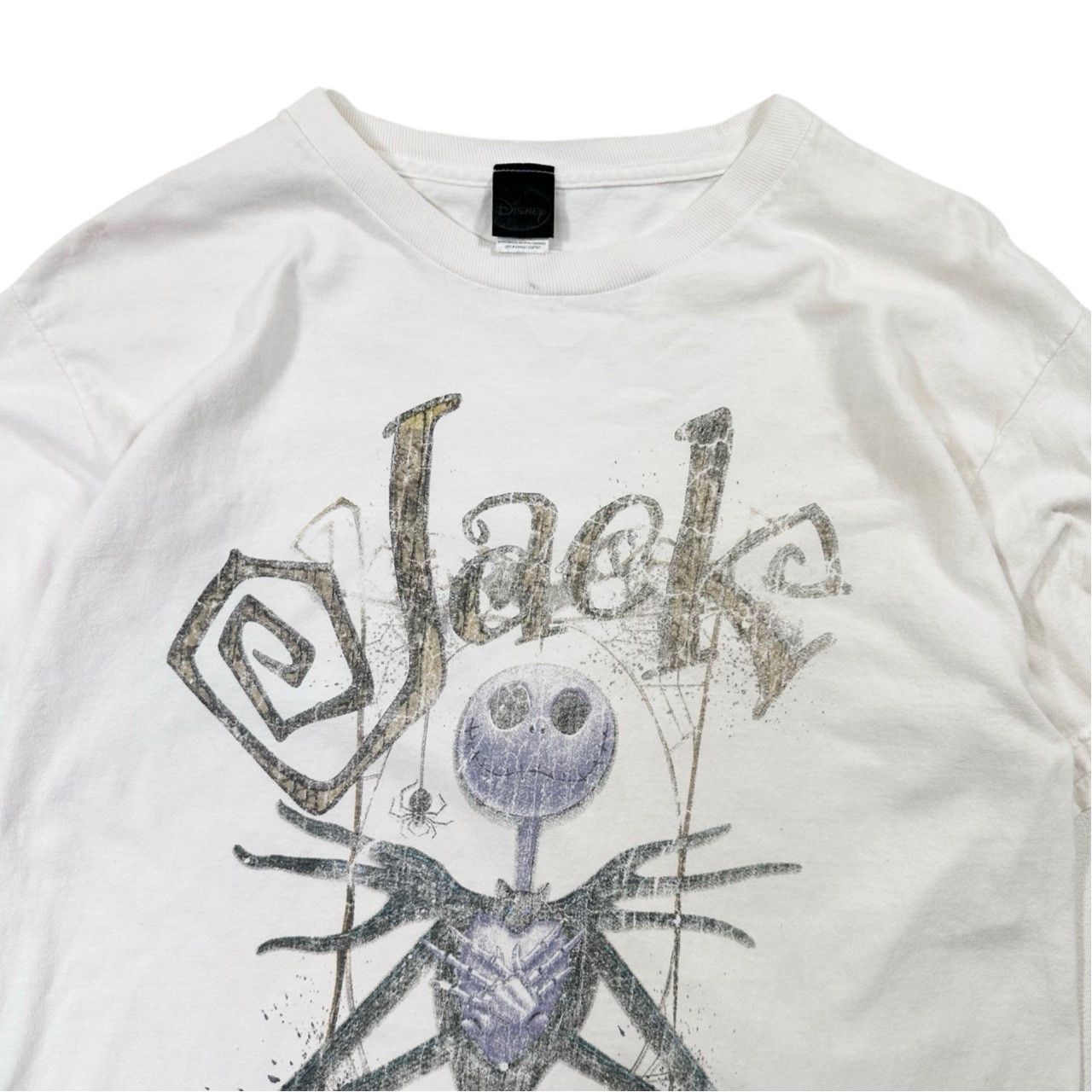 Vintage Vintage 00s Y2K Disney Jack Skeleton Nightmare Before Size US L / EU 52-54 / 3 - 2 Thumbnail