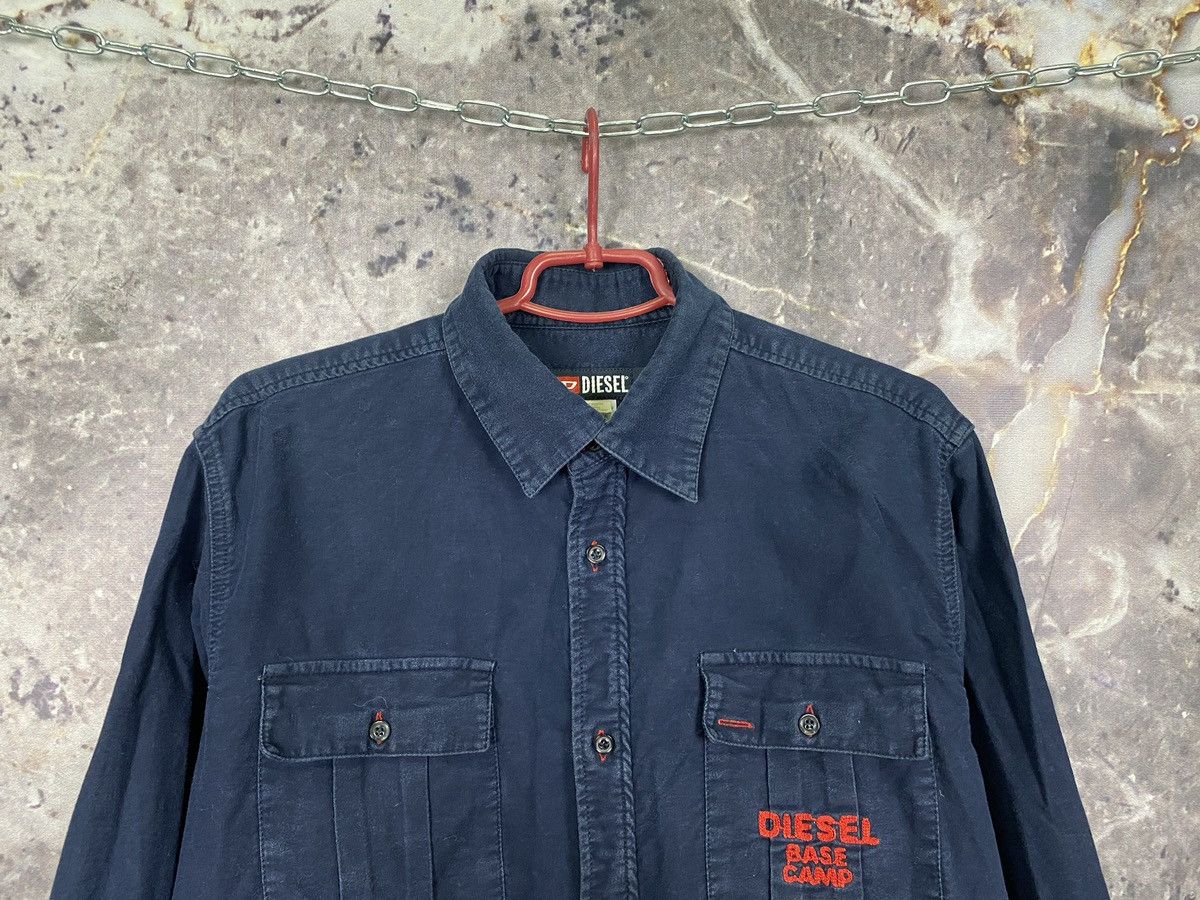 Diesel × Vintage Men’s Diesel Button Down Shirt Vintage Size Large Size US L / EU 52-54 / 3 - 2 Thumbnail