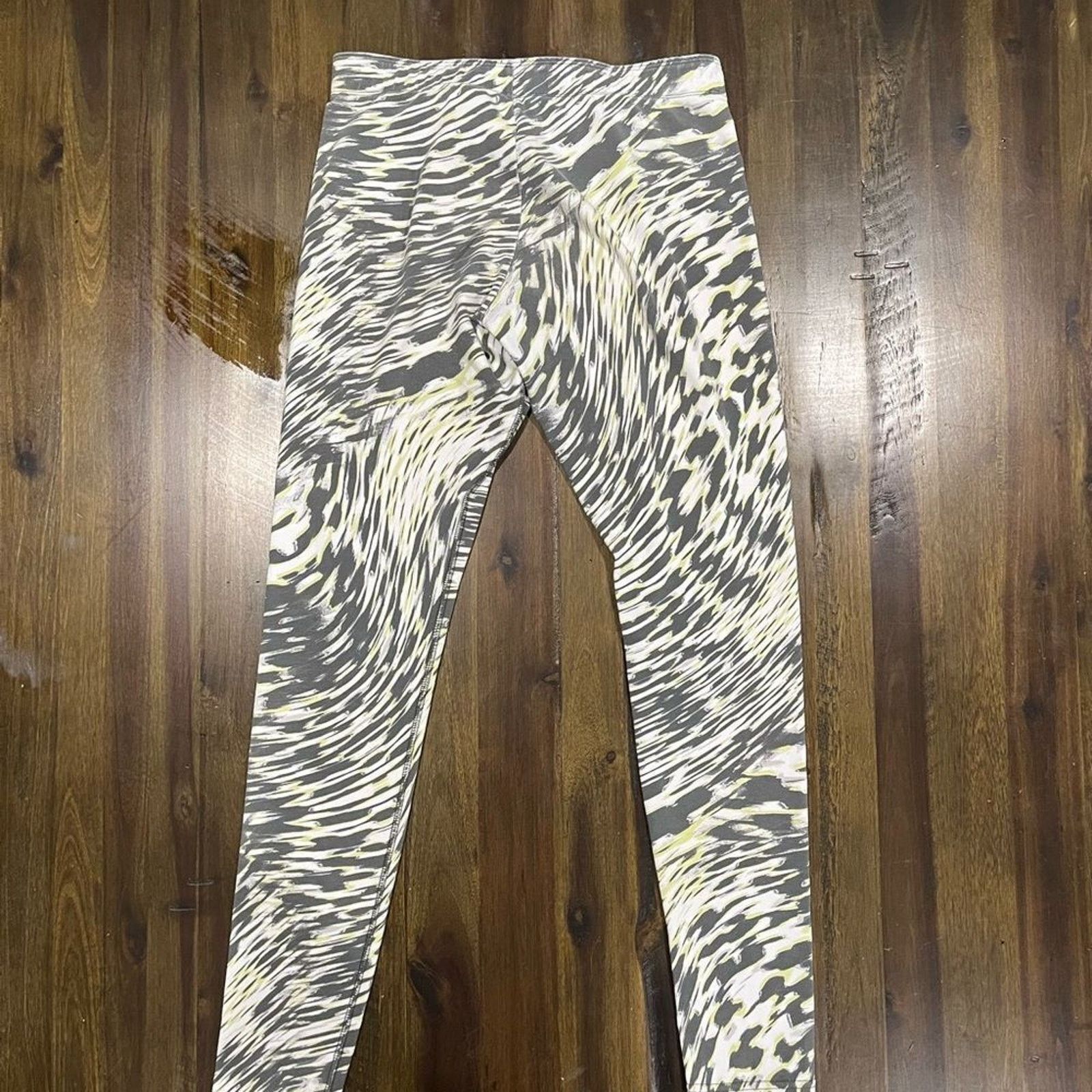 Nike Nike Womens Leg-A-See Windblur Leggings Abstract Size M Size 28" / US 6 / IT 42 - 5 Thumbnail