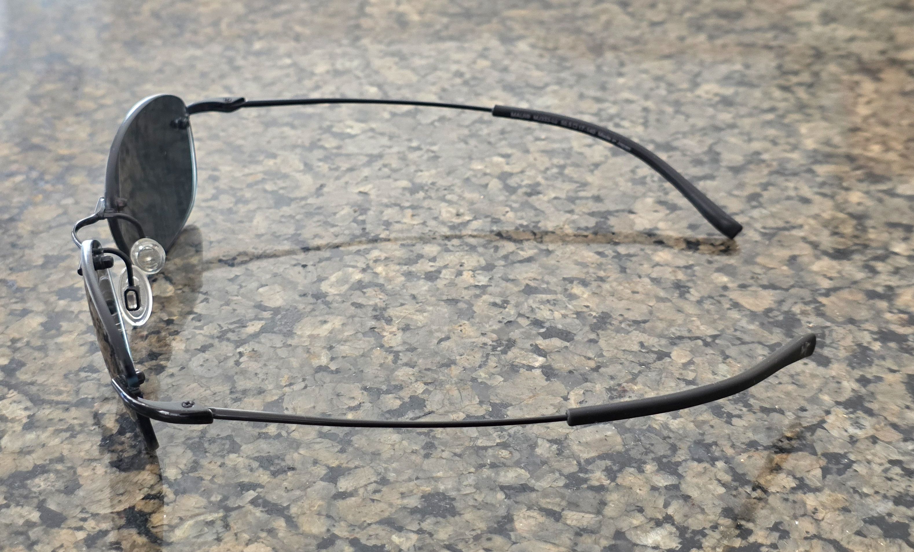 Maui Jim Maui Jim AKI AKI sunglasses Glossy Black Frame with POLARIZE Size ONE SIZE - 3 Thumbnail