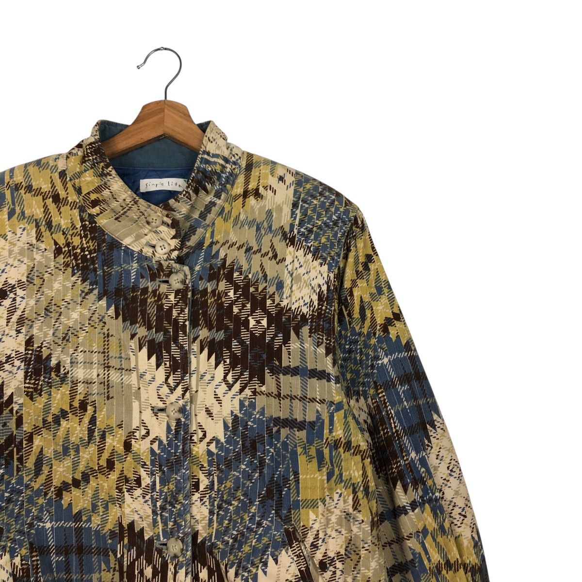 Japanese Brand × Vintage Vintage Button Chore Jacket Simple Life Tartan Issey Miyake Size US M / EU 48-50 / 2 - 7 Thumbnail