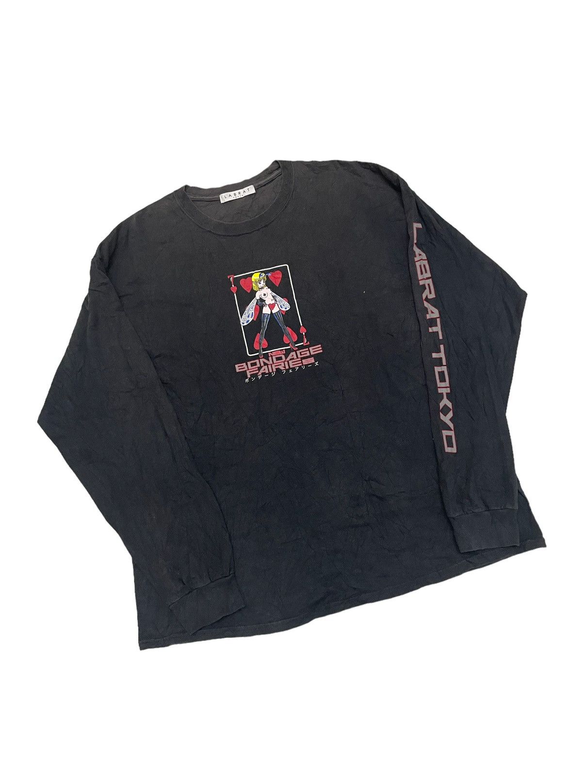 Japanese Brand NEW BONDAGE FAIRIES Labrat Tokyo Longsleeve T-shirt Size US XL / EU 56 / 4 - 6 Thumbnail