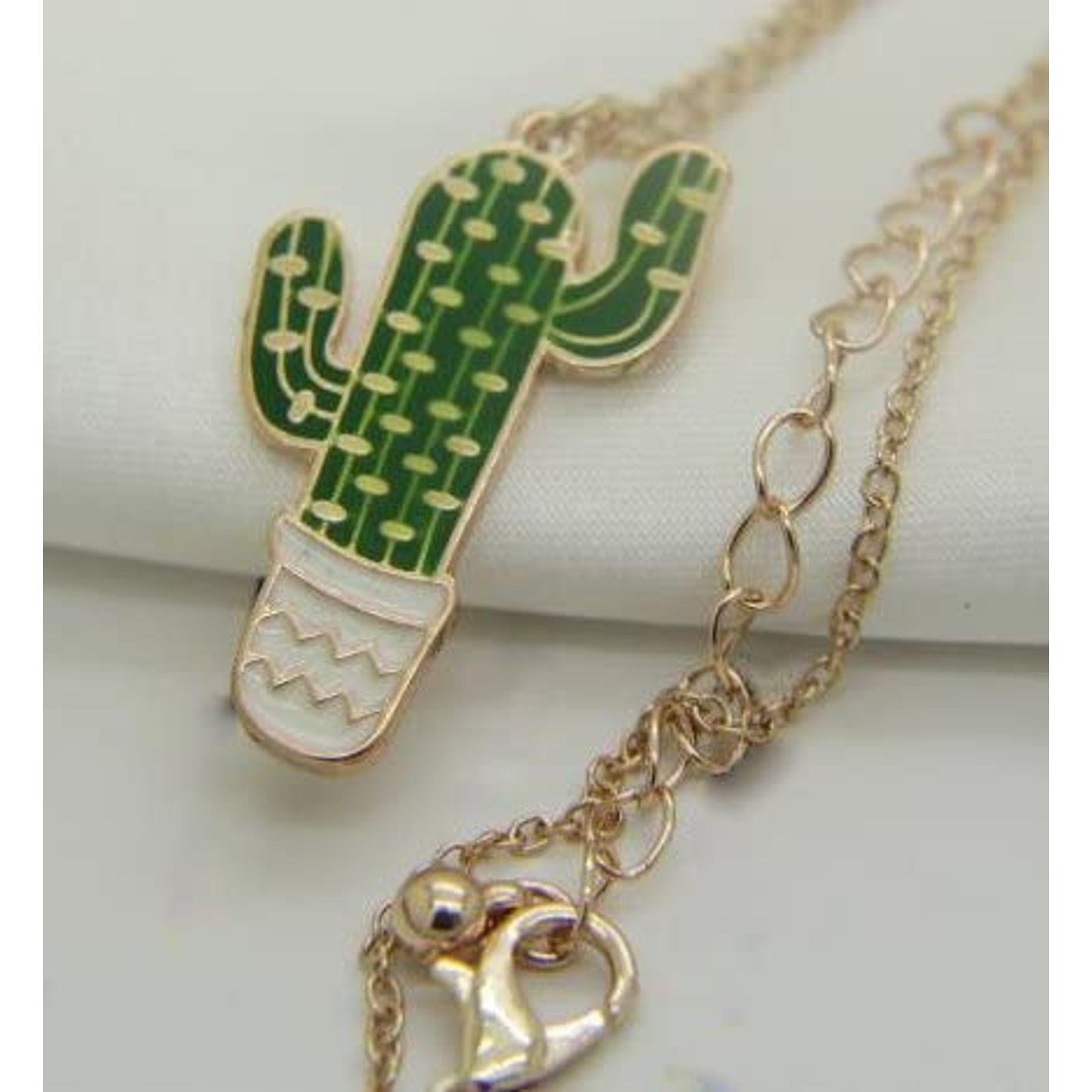& Other Stories Cactus Necklace - Jewelry Cacti Charm Pendant Jewelry Size ONE SIZE - 4 Thumbnail