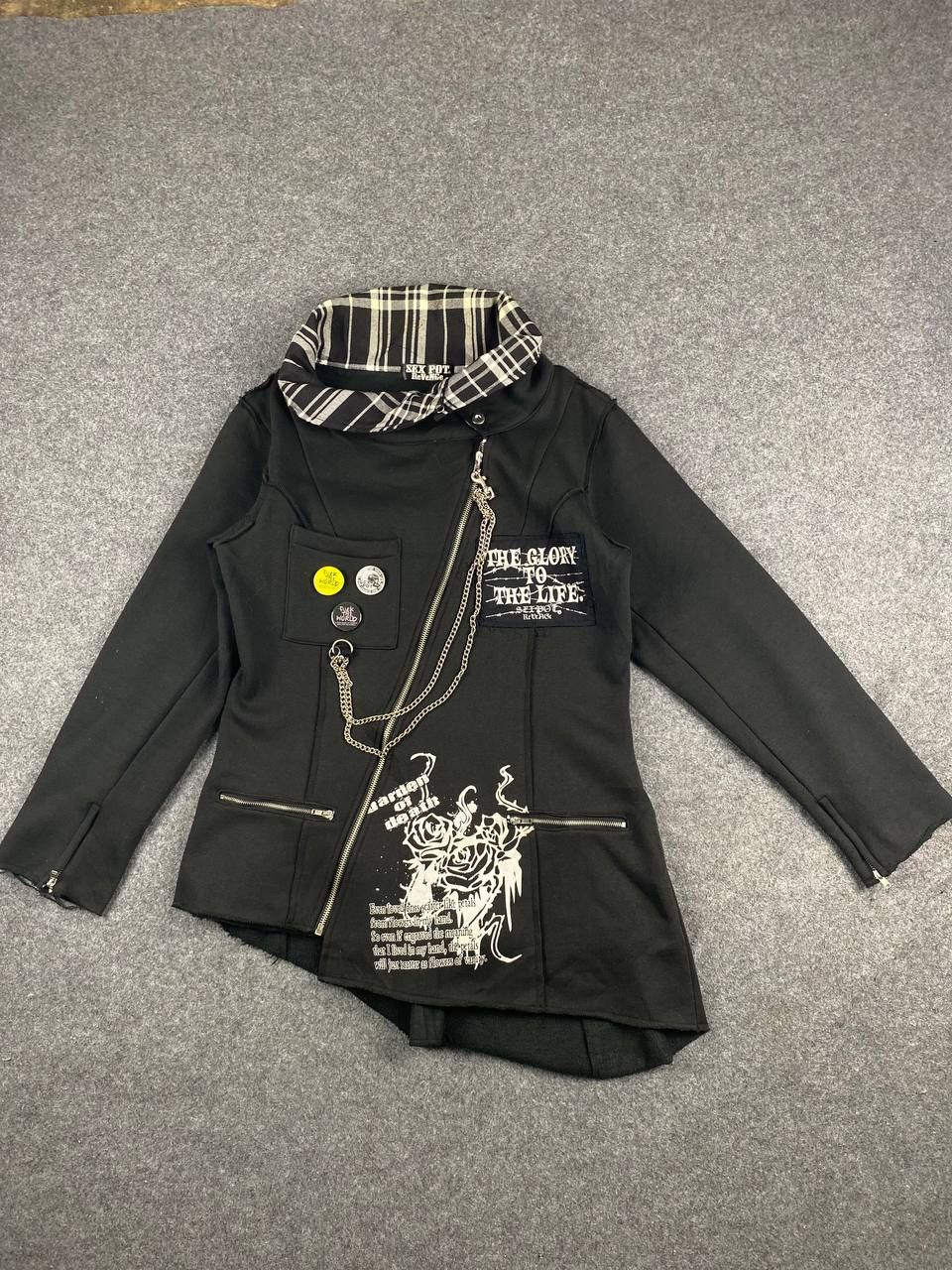 sex pot revenge bondage punk jacket very nice design