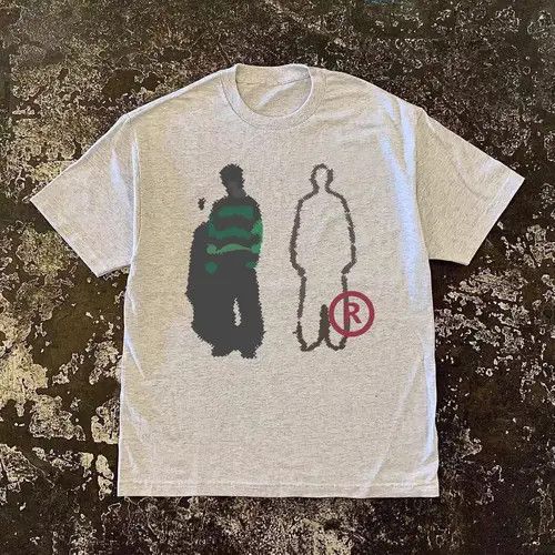 Japanese Brand × Vintage Gray washed retro trendy boy printed t-shirt Size US M / EU 48-50 / 2 - 2 Thumbnail