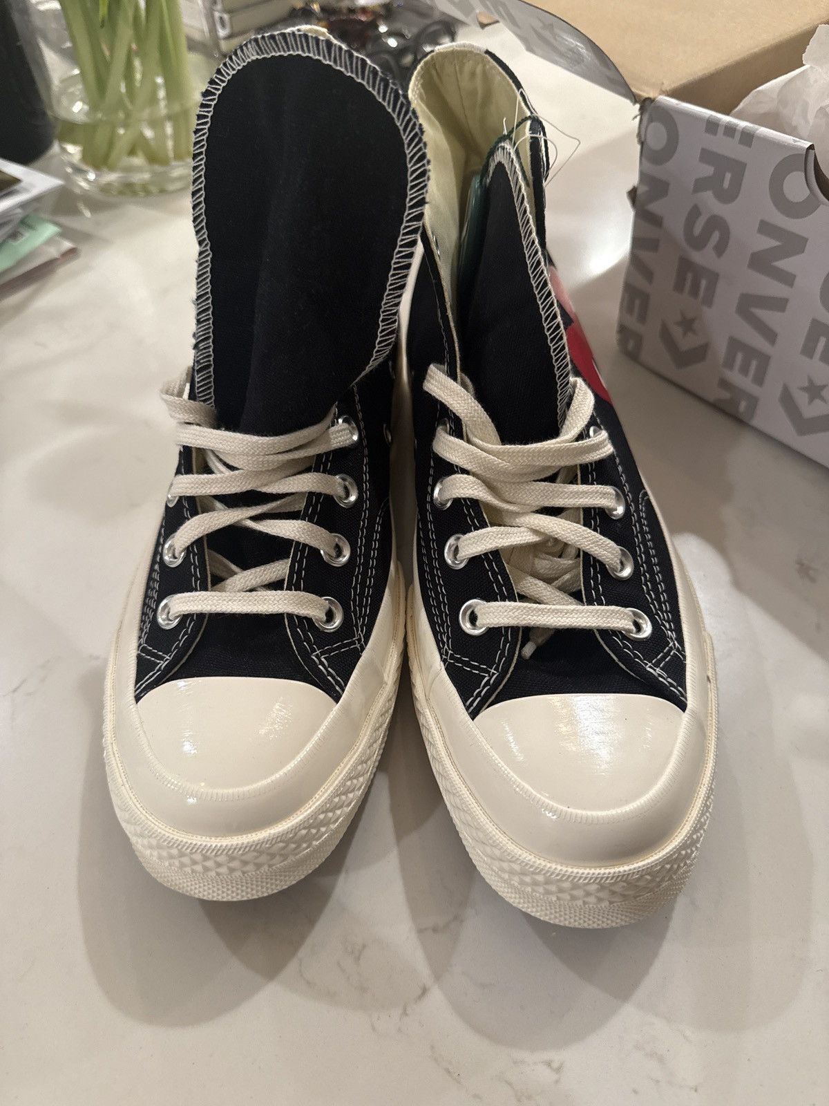 Comme des Garcons PLAY × Converse Brand new CDG Converse Size M10 Size US 10 / EU 43 - 8 Thumbnail