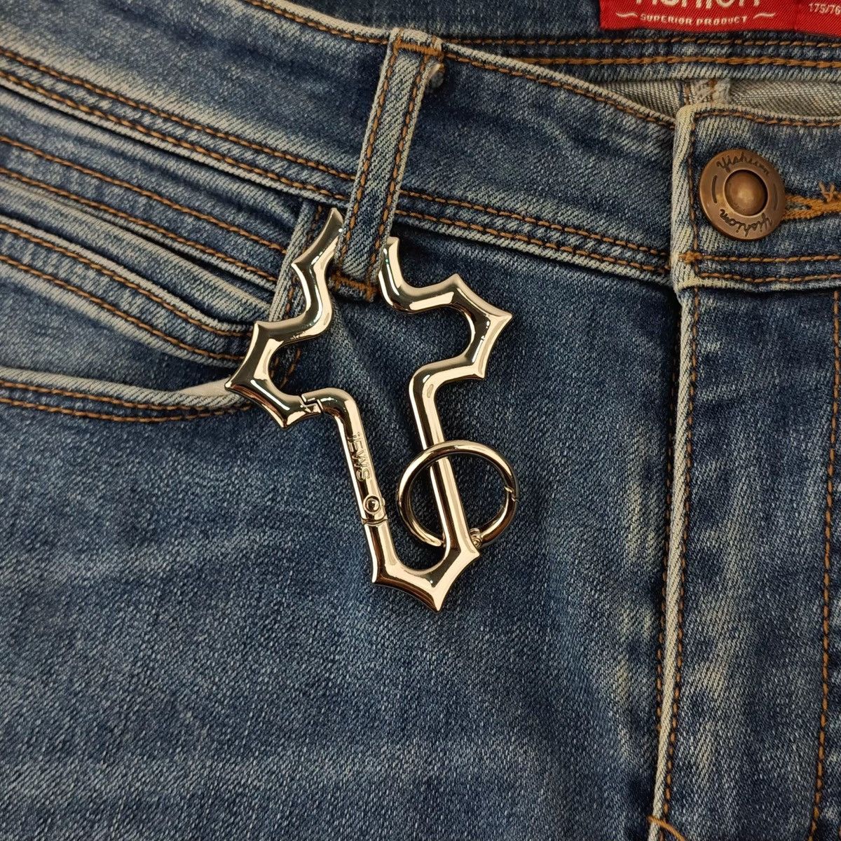 Other Saint chrome Cross Carabiner keychain steel Size ONE SIZE - 7 Thumbnail