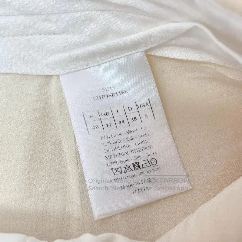 Dior Dior Summer Beige Wool Women's Shorts . Size 33" - 7 Thumbnail