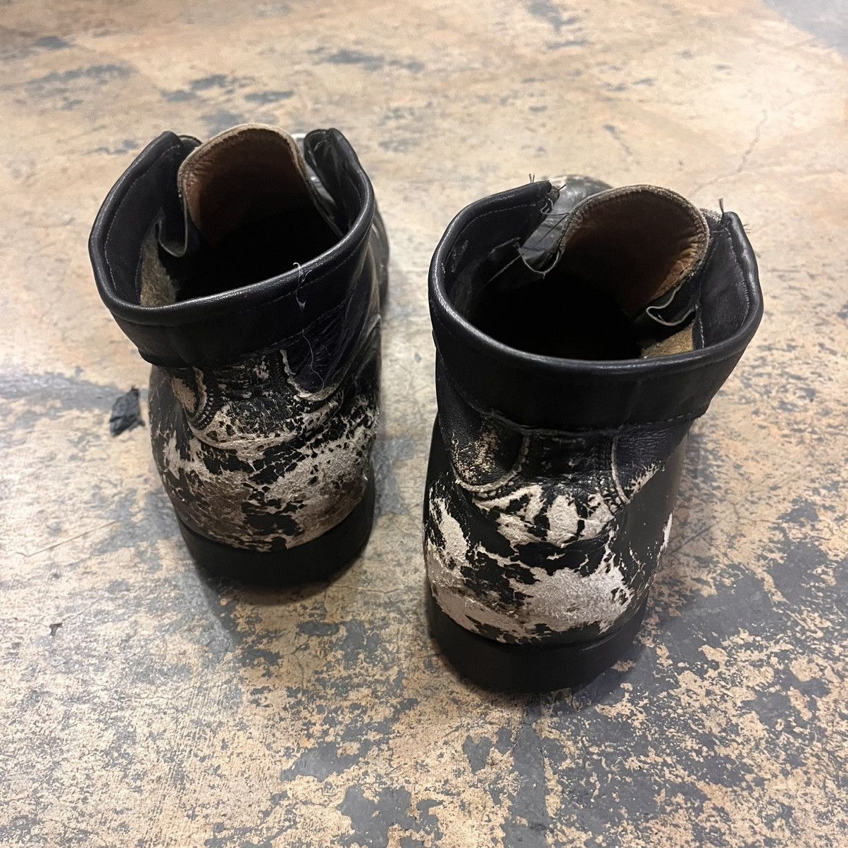Vintage 1940’s Patina’d Vintage Boots Size US 12 / EU 45 - 6 Thumbnail
