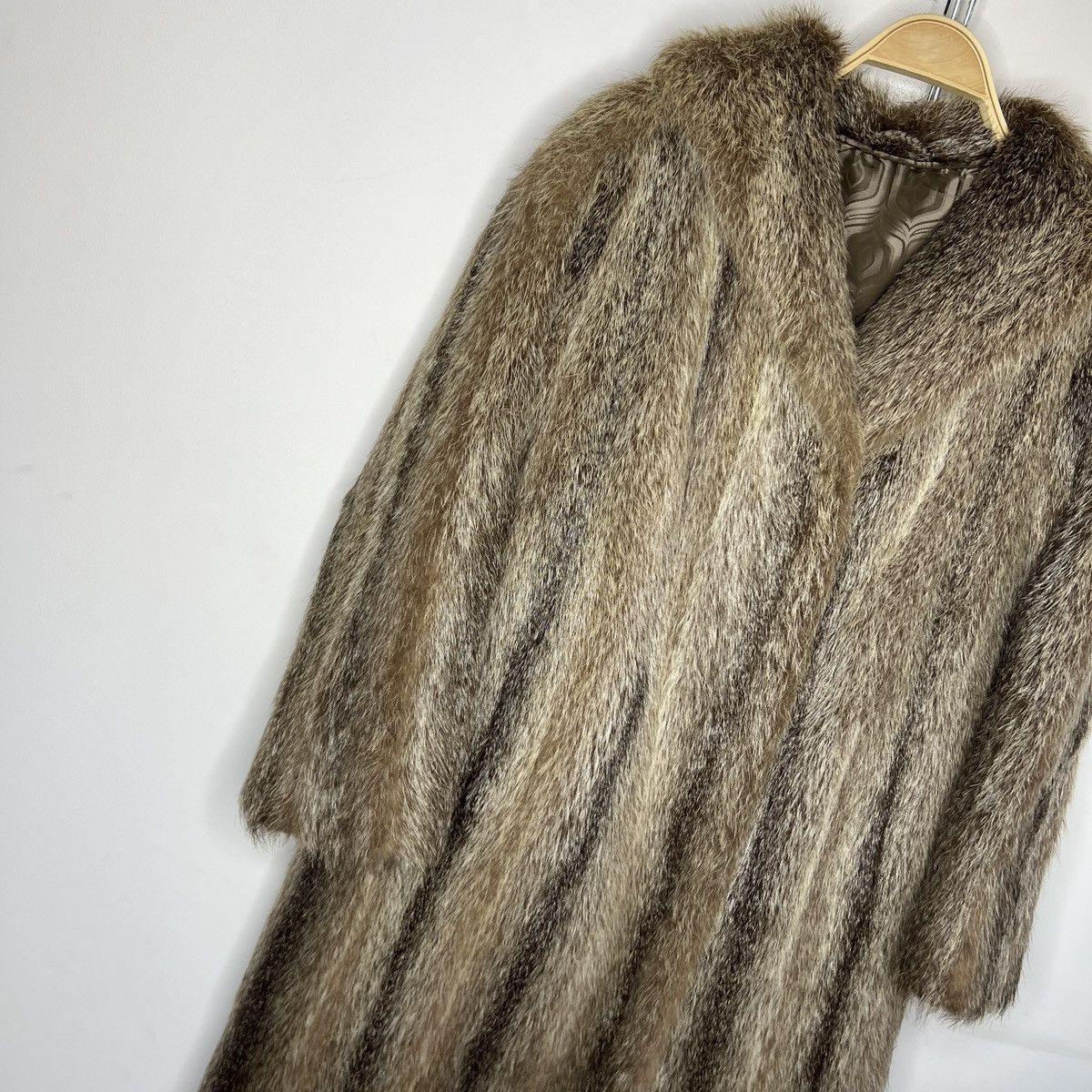 Vintage 90s Vintage Real Rabbit Fur Coat Jacket Heavy Opium Punk Y2K Size US M / EU 48-50 / 2 - 3 Thumbnail