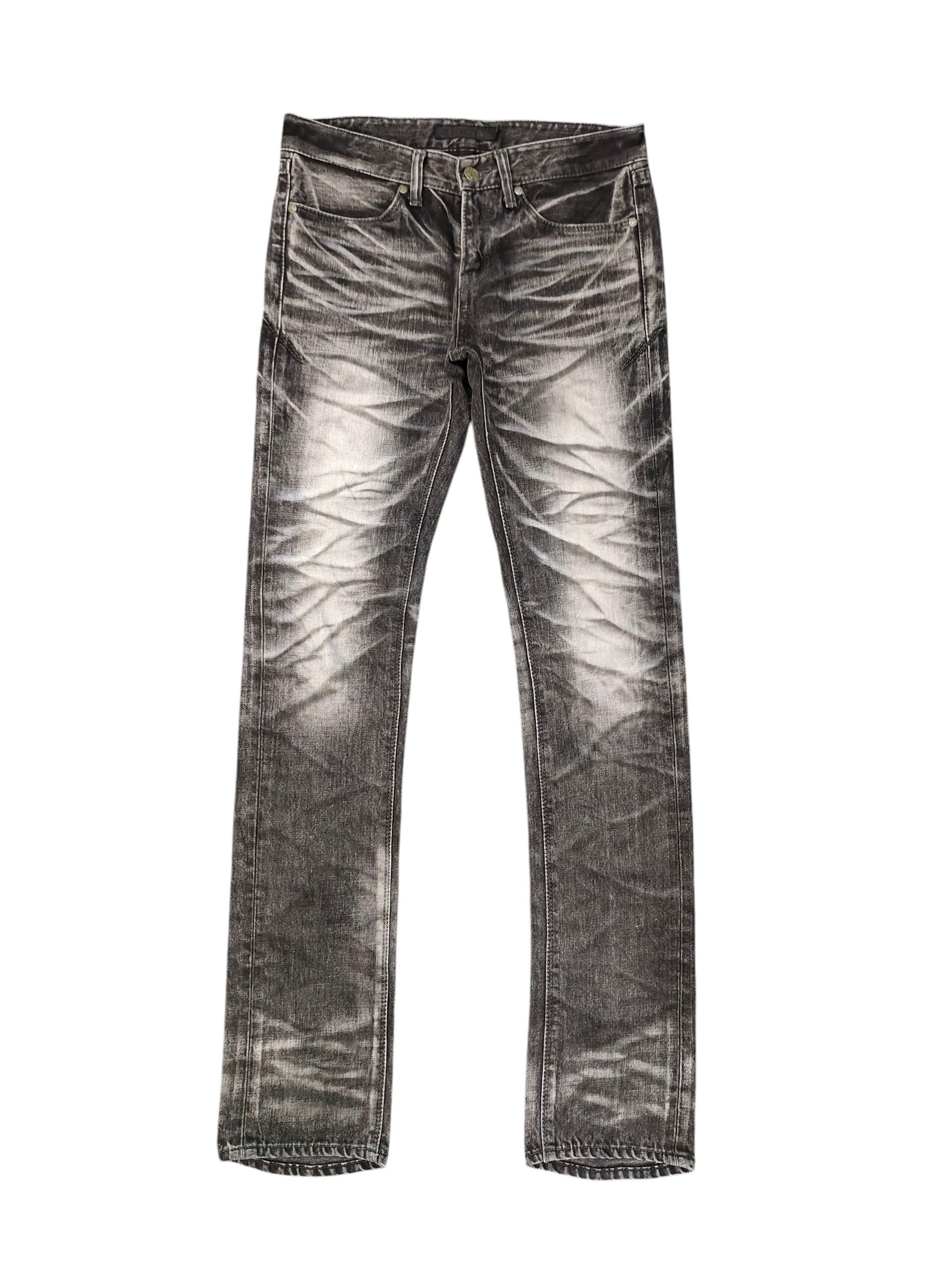 パンツ \"GOSTAR DE FUGA\" Damage Zip Denim GOSTAR DE FUGA Damage Zip Denim