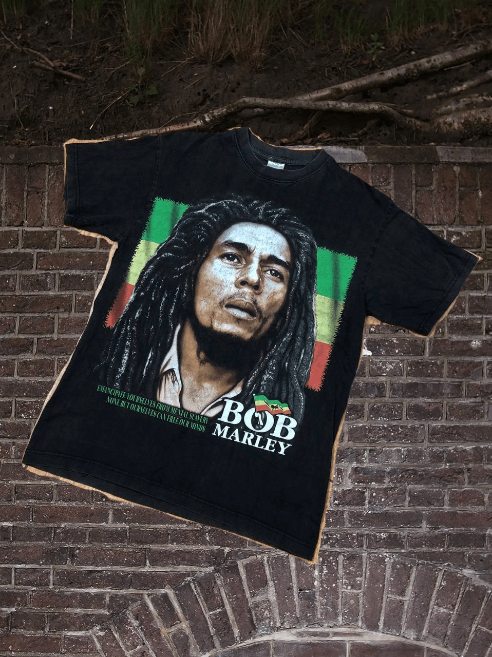 Bob Marley Vintage mens T-Shirts Size M Bob Marley Crazy Y2K Size US M / EU 48-50 / 2 - 1 Thumbnail