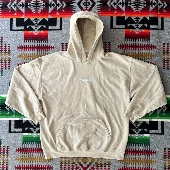 Tan 2024 yeezus hoodie