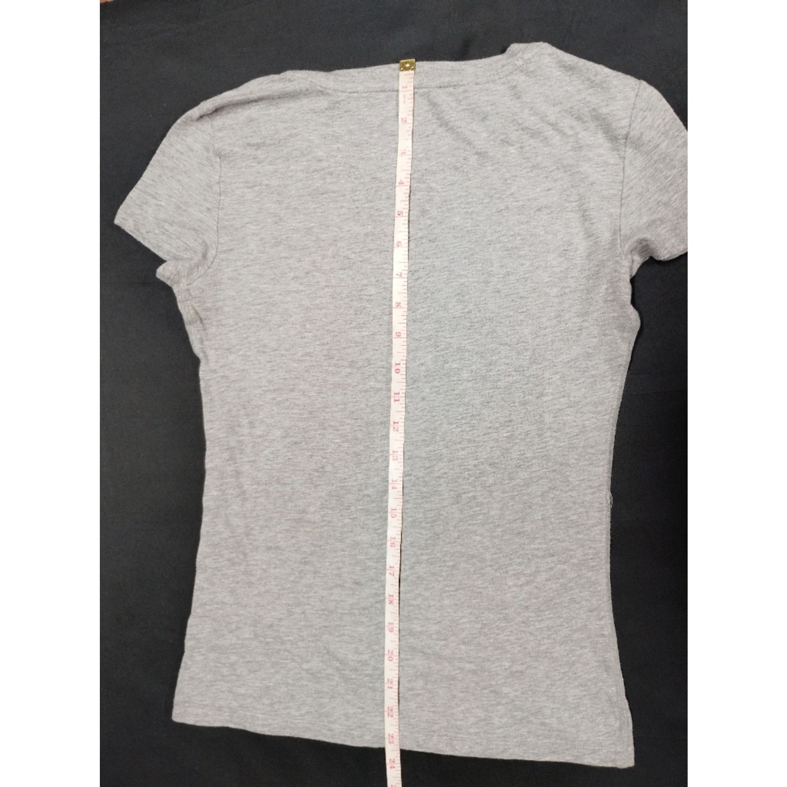Aeropostale Aeropostale Gray Tee with Blue 'AERO East Conf' Applique Size S / US 4 / IT 40 - 5 Thumbnail