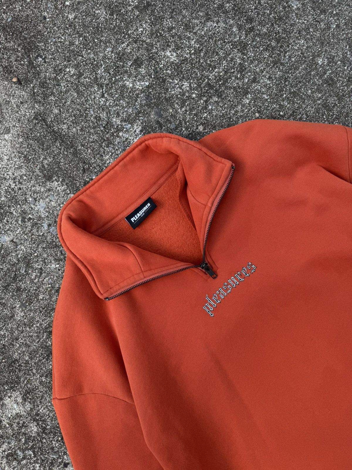 Pleasures Pleasures Harmony Quarter Zip Fleece Orange Size US M / EU 48-50 / 2 - 4 Thumbnail